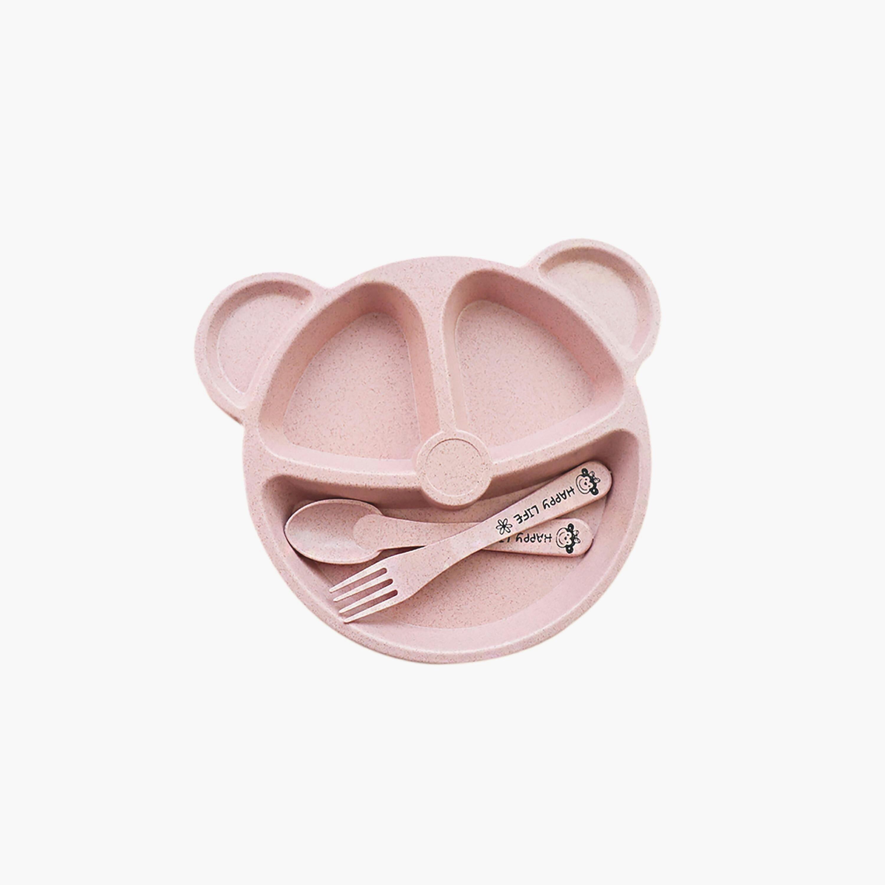 Star Babies Organic Baby Wheat Bear Plate-baby-feeding-mealtimeessentials-image-1