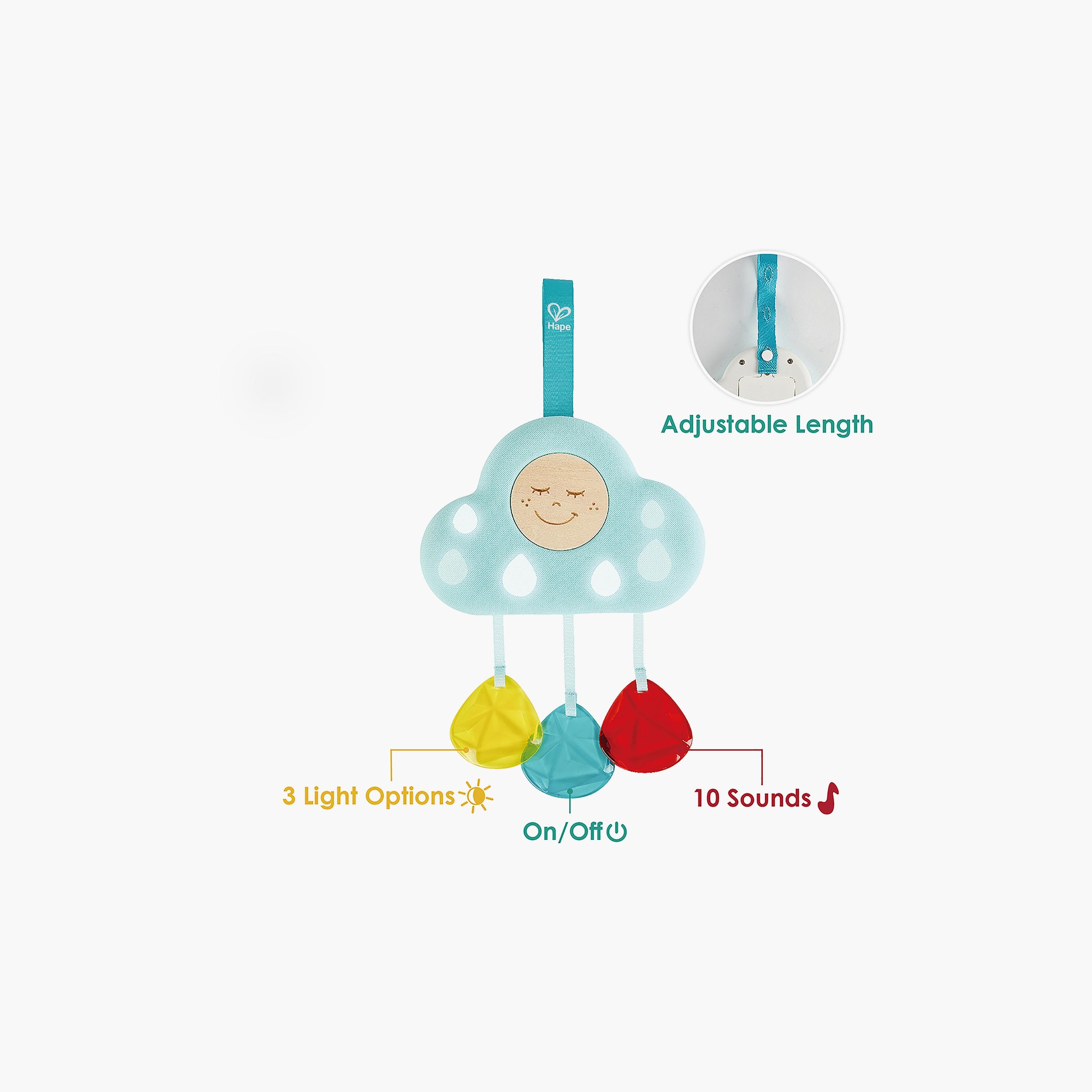 Hape Musical Cloud Light Night, Light Blue-toys-babyandtoddlertoys-lightsandmusicaltoys-image-2