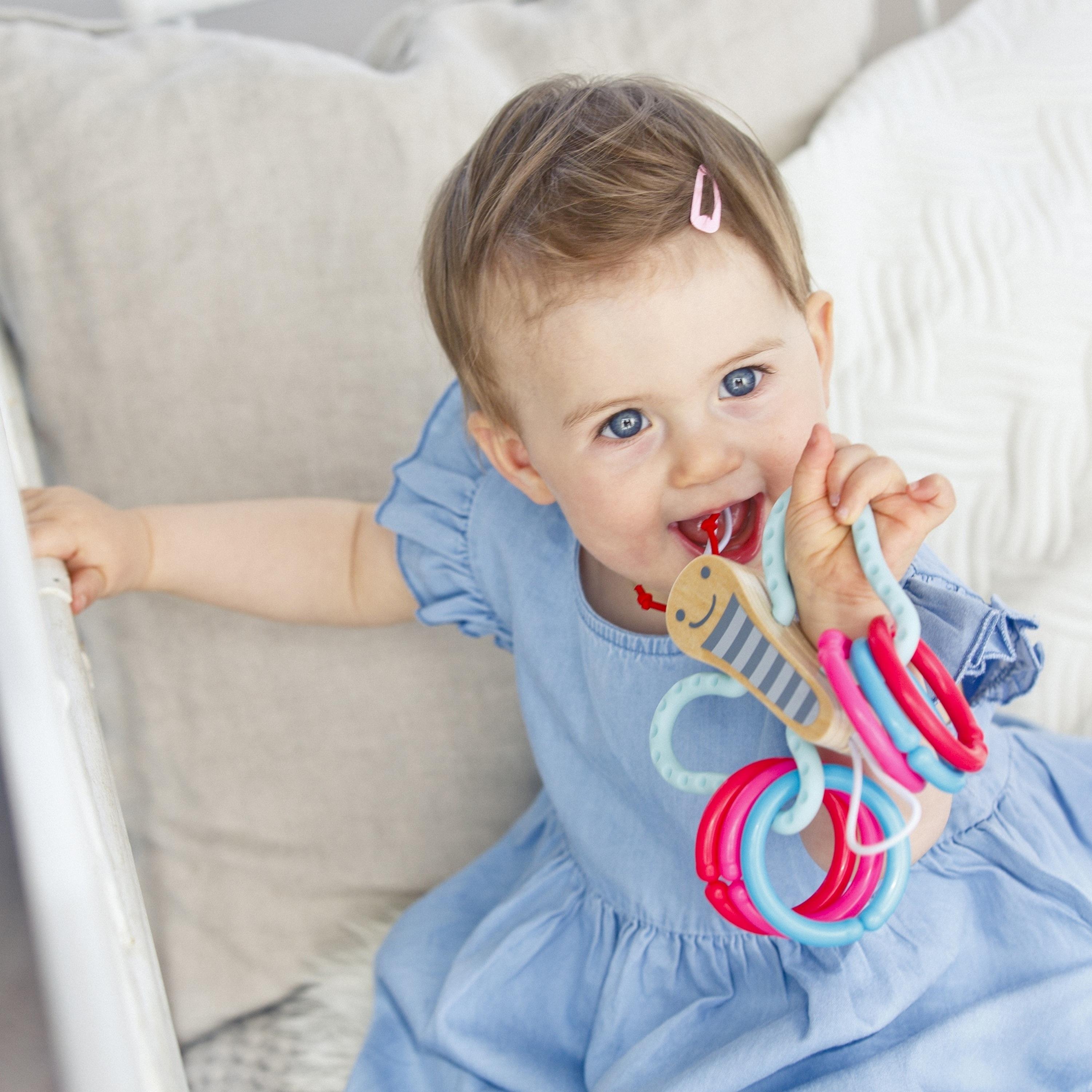 لعبة فراشة بحلقات لعربة الأطفال من هابي-toys-babyandtoddlertoys-strollertoys-image-3