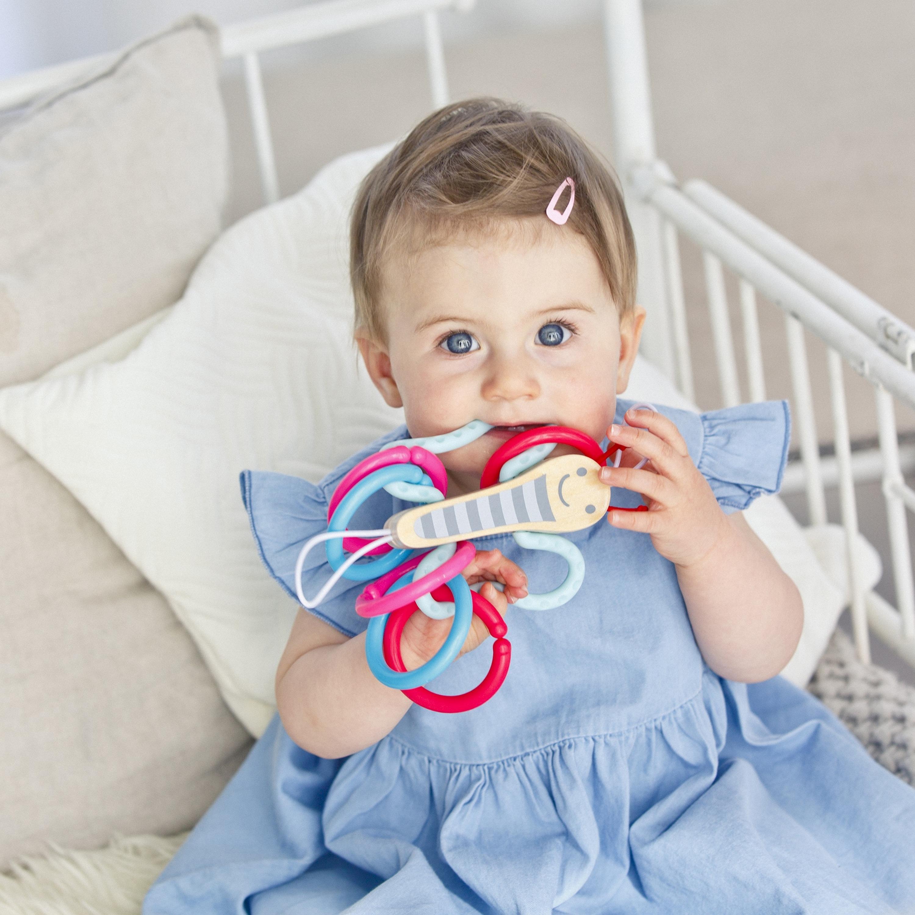 لعبة فراشة بحلقات لعربة الأطفال من هابي-toys-babyandtoddlertoys-strollertoys-image-5