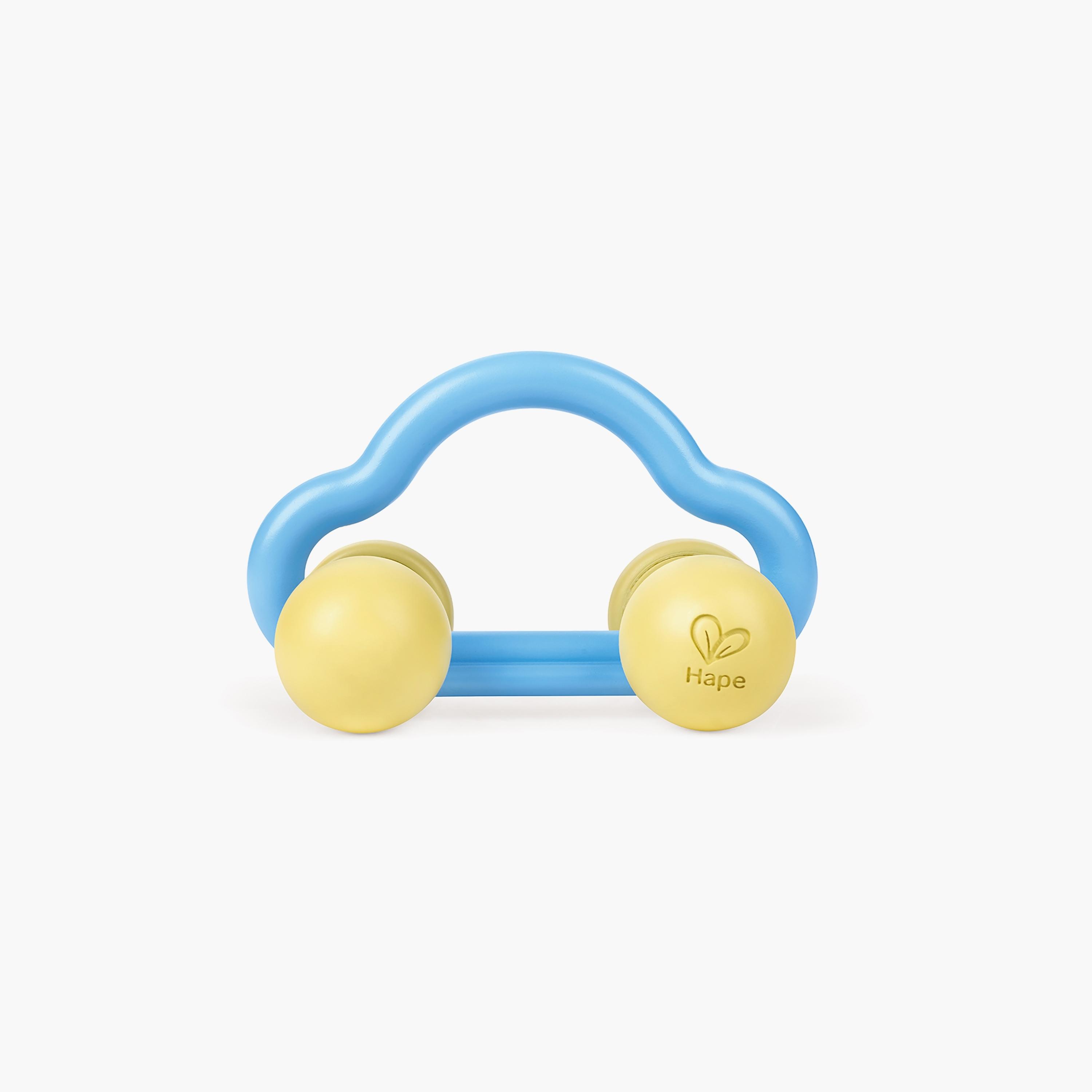Hape Rattle & Roll Toy Car-toys-babyandtoddlertoys-rattlesandteethers-image-1