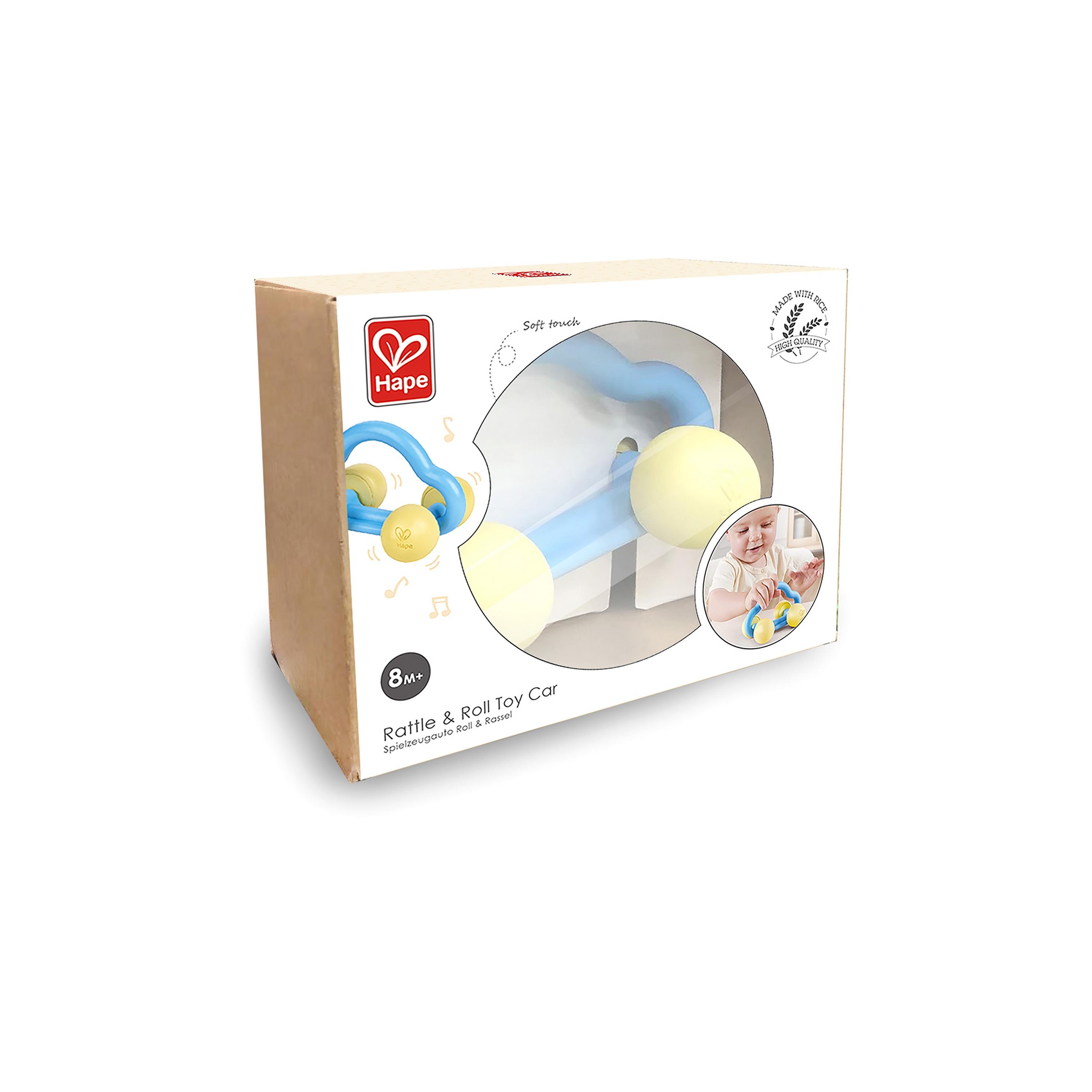 Hape Rattle & Roll Toy Car-toys-babyandtoddlertoys-rattlesandteethers-image-4