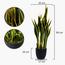 Artificial Snake Plant in Pot - 90 cm-InfluencerCodes_Ramadan26_All_20012026-image-3