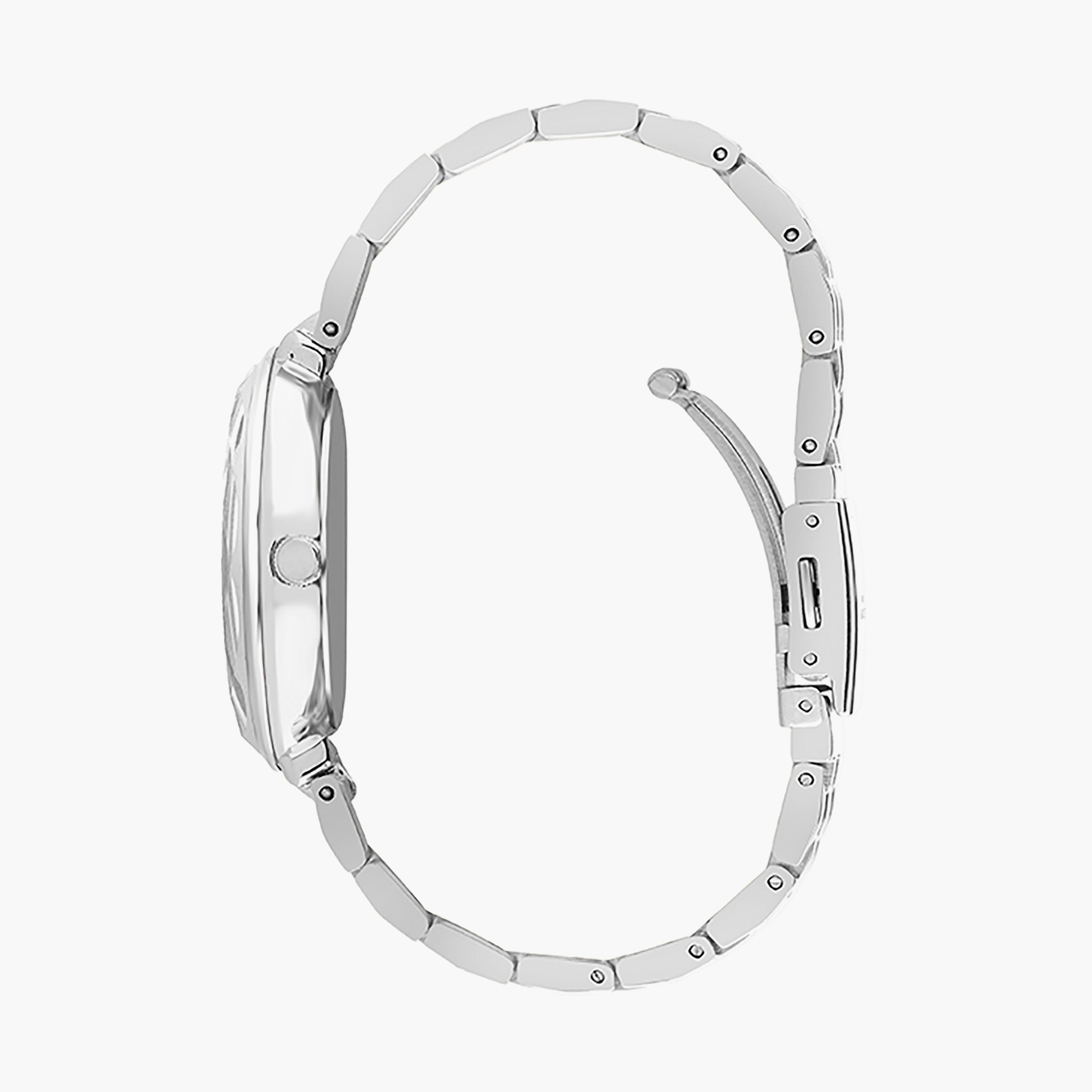  ساعة يد أنالوج باللون الفضي وسوار الستانلس ستيل من لي كوبر LC07502.330-women-watchesandjewellery-watches-image-2