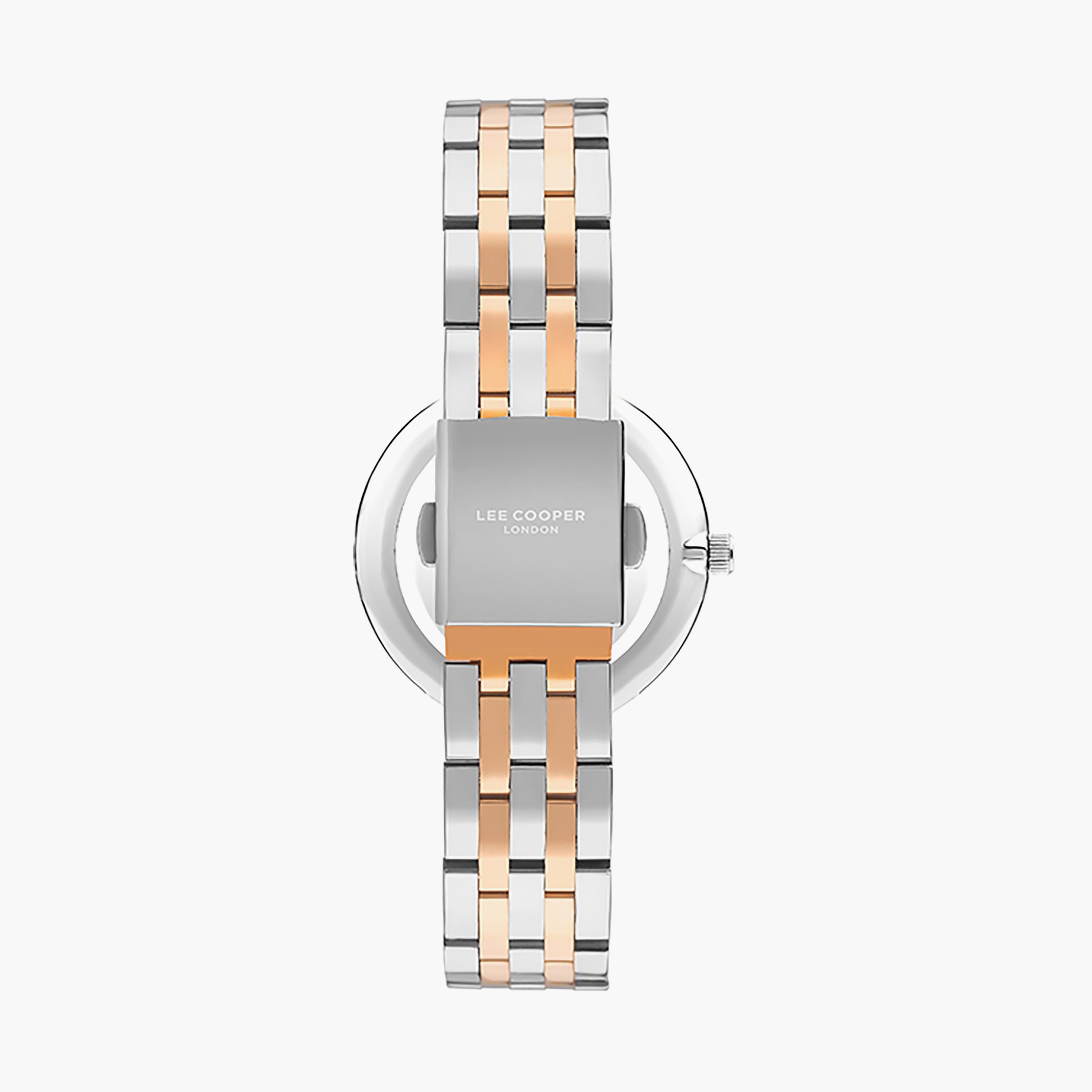  ساعة يد أنالوج باللون الفضي وسوار الستانلس ستيل من لي كوبر LC07502.530-women-watchesandjewellery-watches-image-3