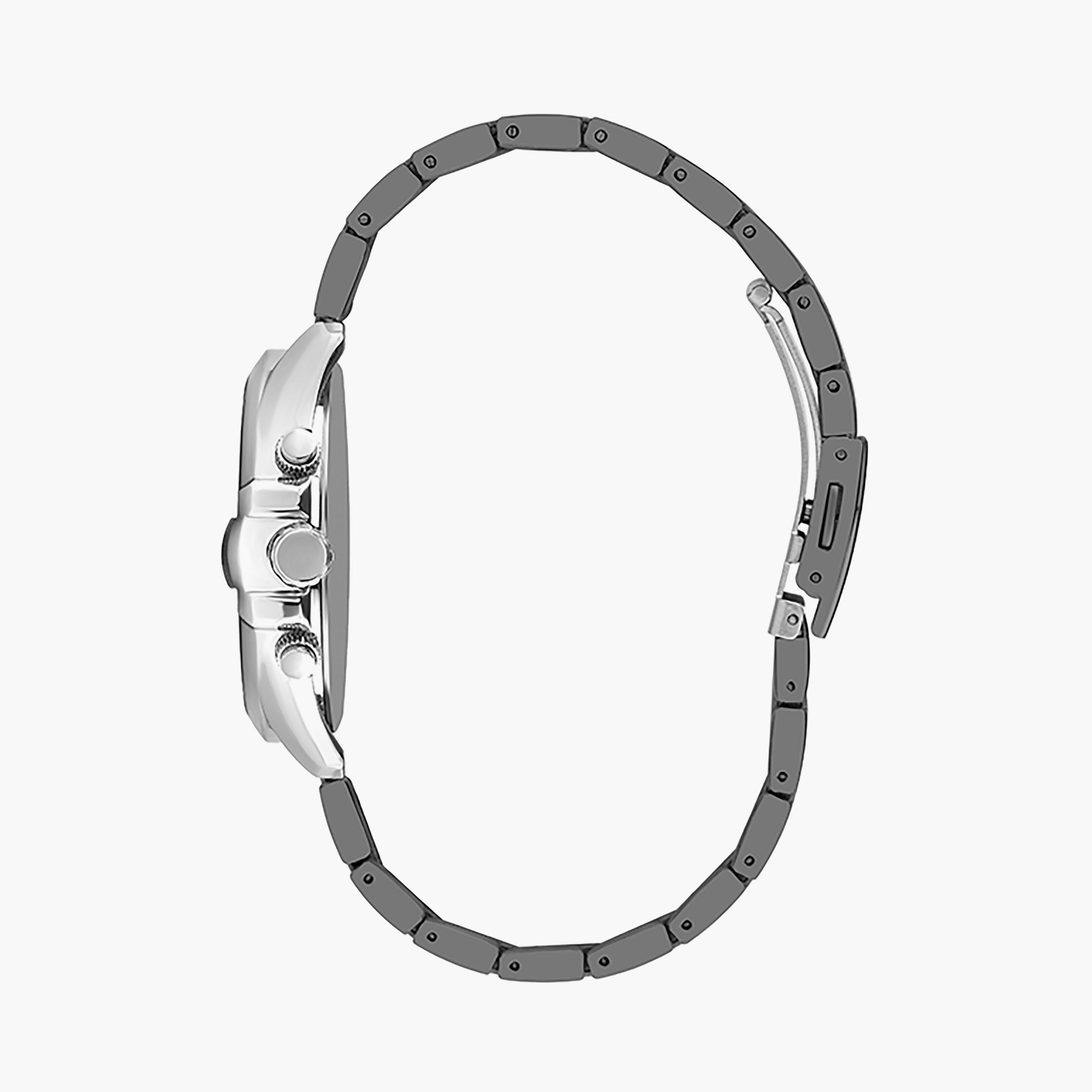  ساعة يد كرونوغراف للرجال باللون الرمادي وسوار الستانلس ستيل من لي كوبر LC07455.360-men-watchesandjewellery-watches-image-2