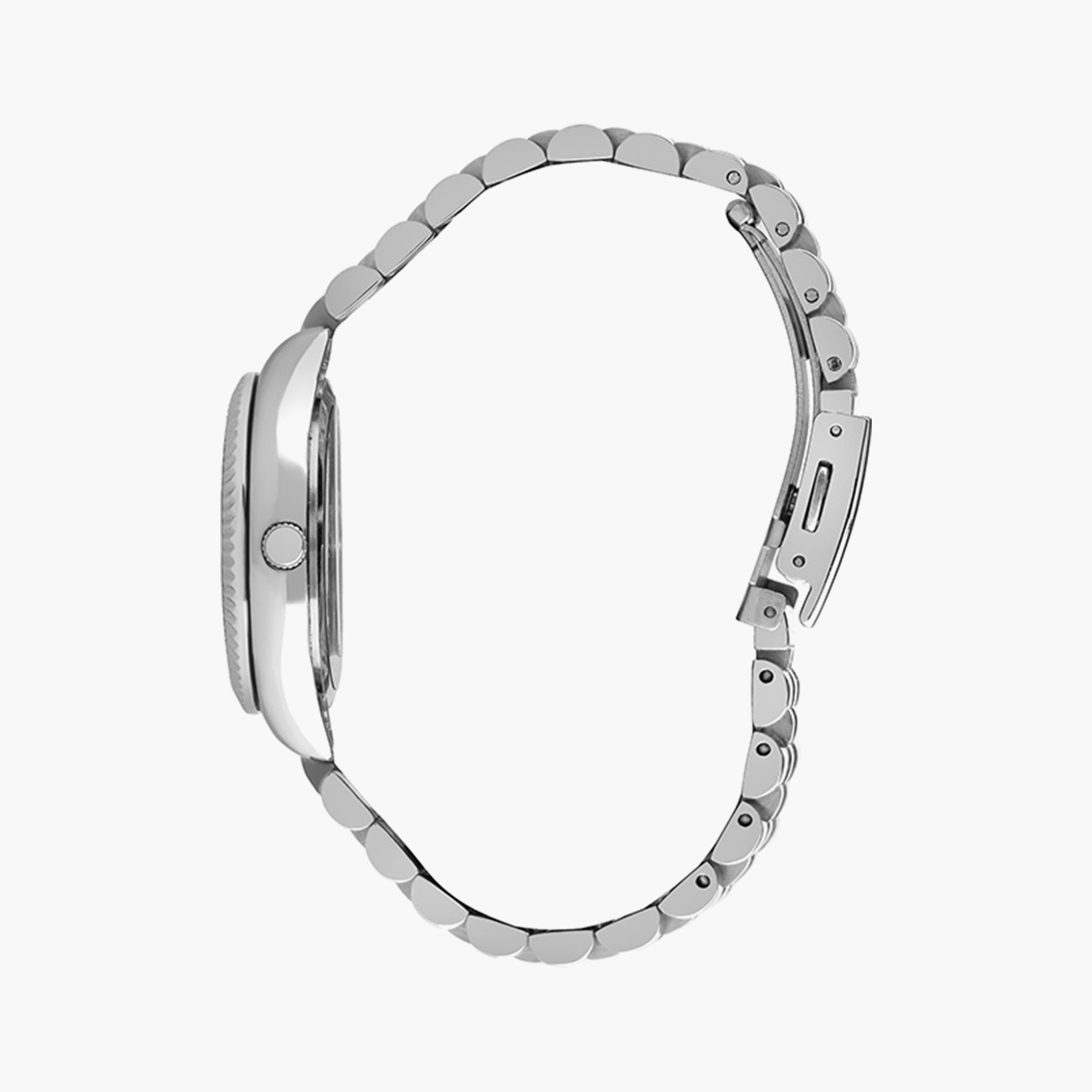 ساعة انالوج بسوار ستانلس ستيل بلون فضي للنساء من لي كوبر | LC07448.350-women-watchesandjewellery-watches-image-2