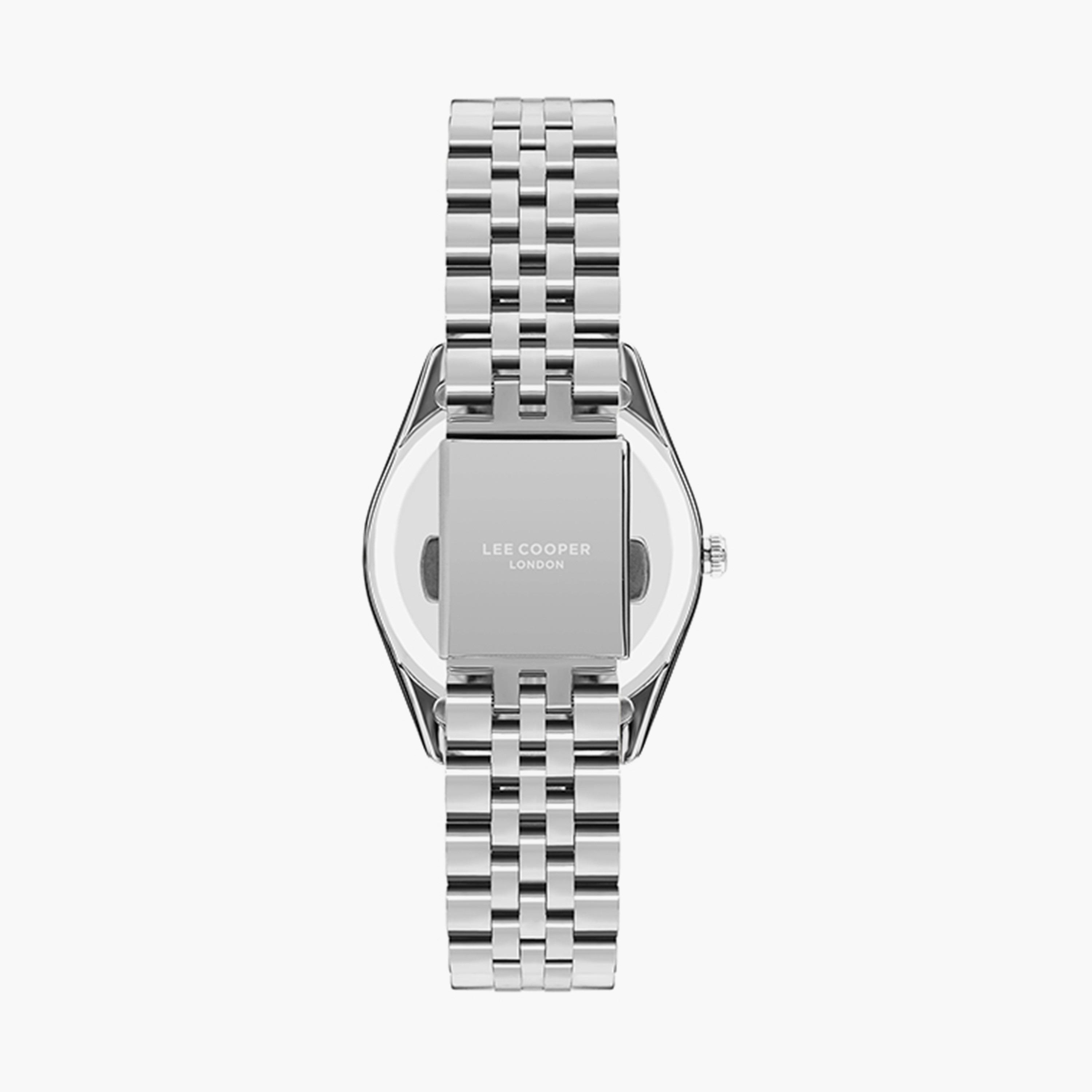 ساعة انالوج بسوار ستانلس ستيل بلون فضي للنساء من لي كوبر | LC07448.350-women-watchesandjewellery-watches-image-3