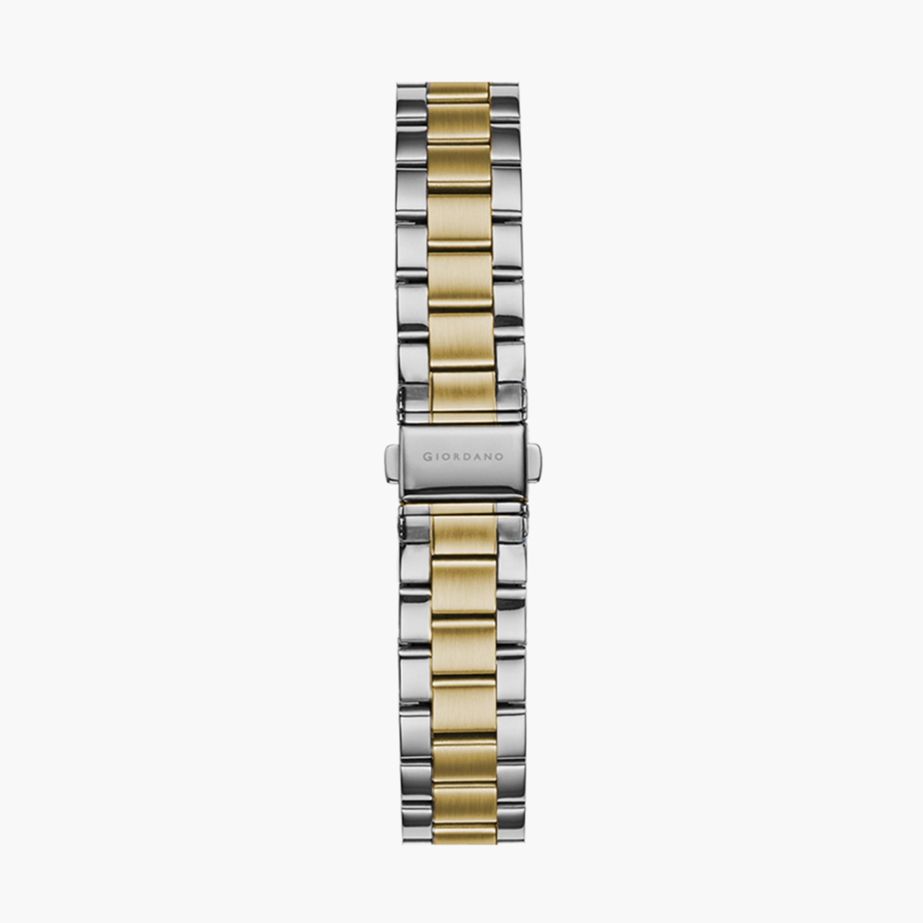 ساعة جيوردانو للرجال كرونوغراف فضي وذهبي وبسوار ستانلس ستيل | جي دي-1176-66-مب-men-watchesandjewellery-watches-image-3