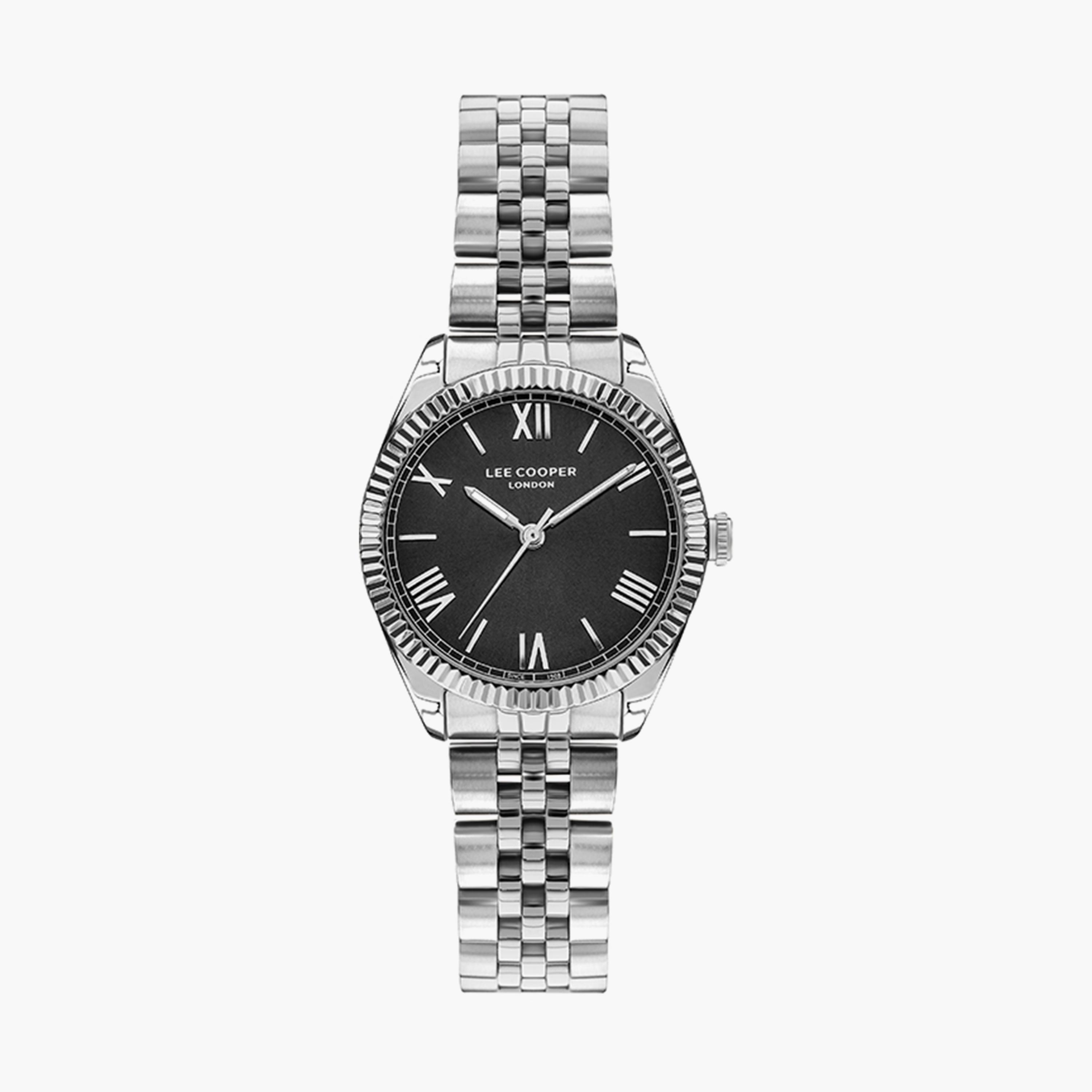Lee Cooper Set of 2 Unisex Silver Analog Stainless Steel Strap Watch-men-watchesandjewellery-watches-image-3
