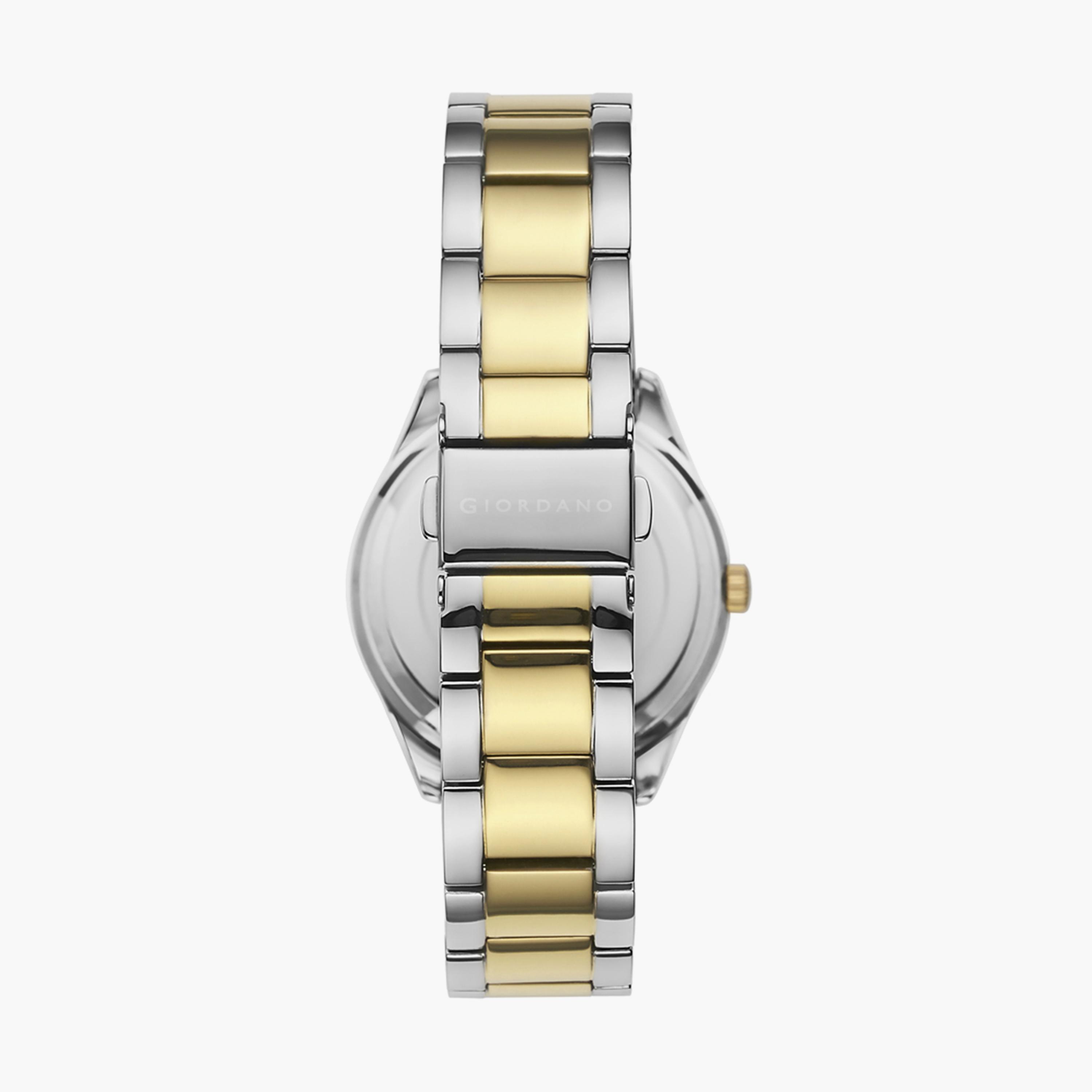  2911-AA-MP | ساعة جيوردانو للنساء ذات أنالوج فضي وذهبي بسوار من ستانلس ستيل-women-watchesandjewellery-watches-image-3