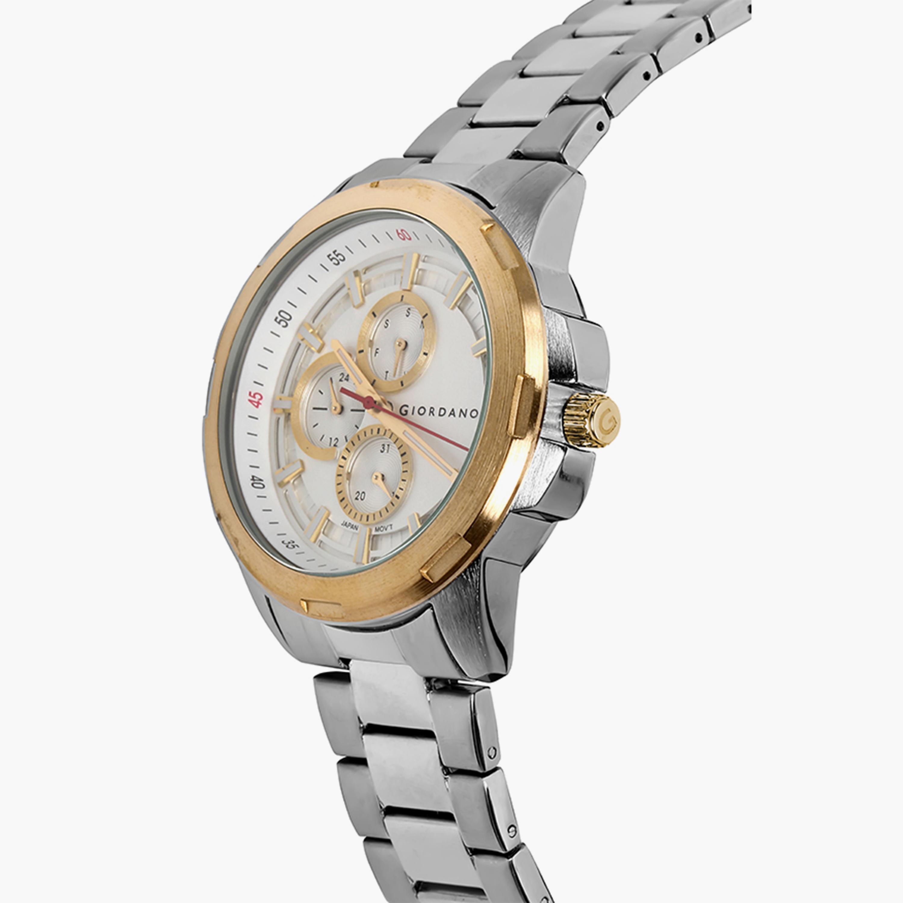  GD-1179-44-MP | ساعة جيوردانو للرجال ذات أنالوج بسوار من ستانلس ستيل فضي-men-watchesandjewellery-watches-image-2