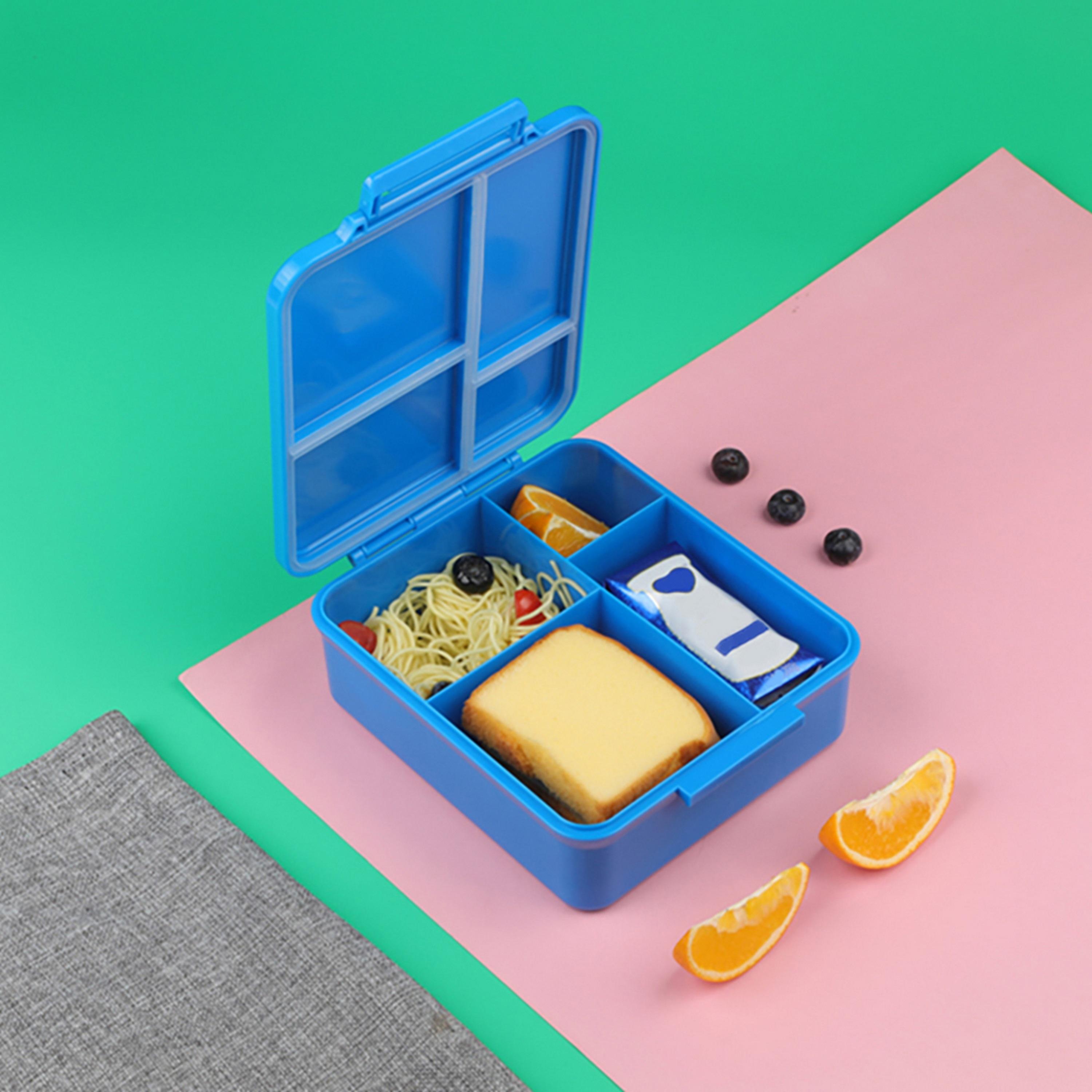 Eazy Kids Jumbo Bento Lunch Box With Insulated Jar, Space Expedition Blue-school-lunchessentials-lunchboxes-image-5