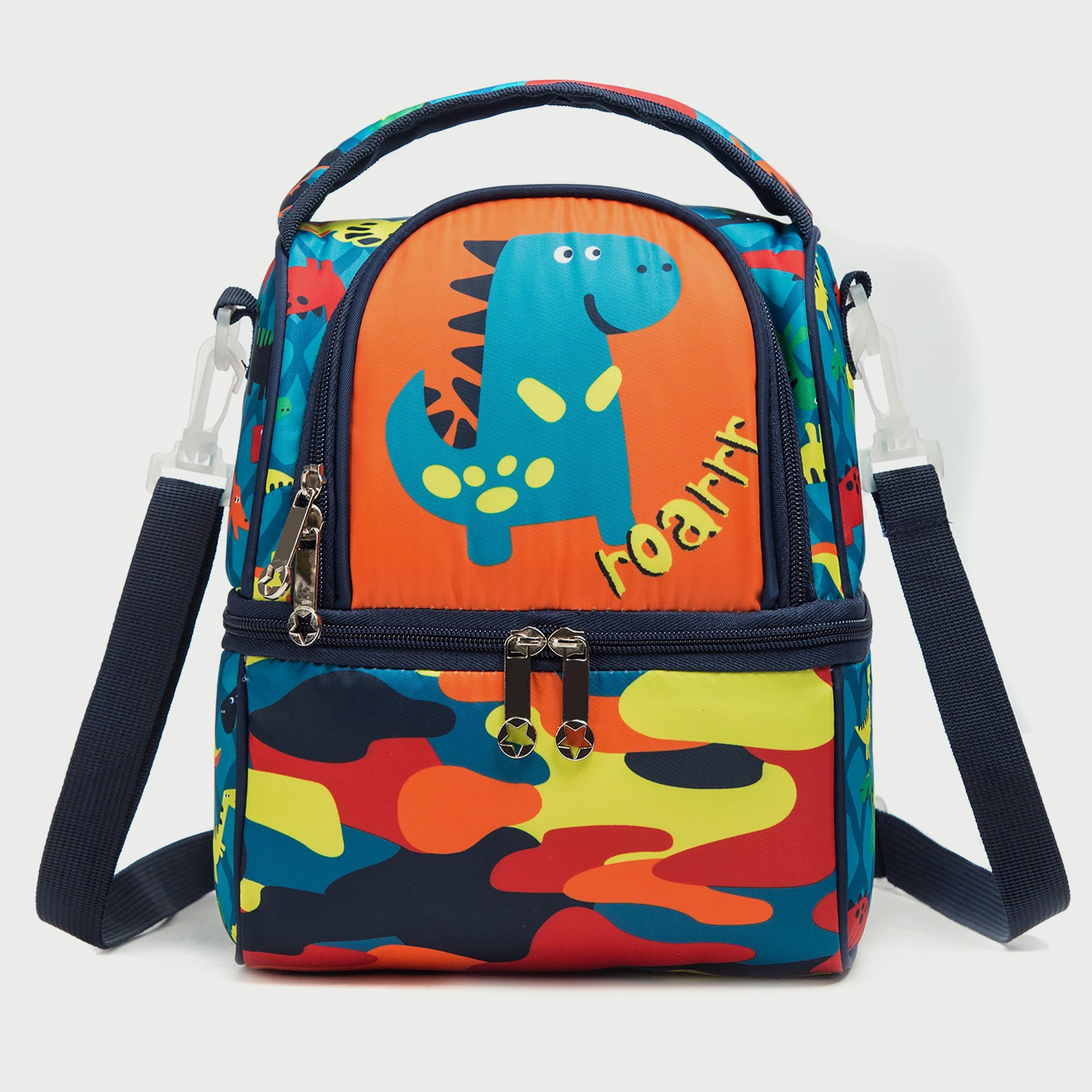 حقيبة غداء للتنزهات من إيزي كيدز، ديناصور أزرق-school-lunchessentials-lunchbags-image-2