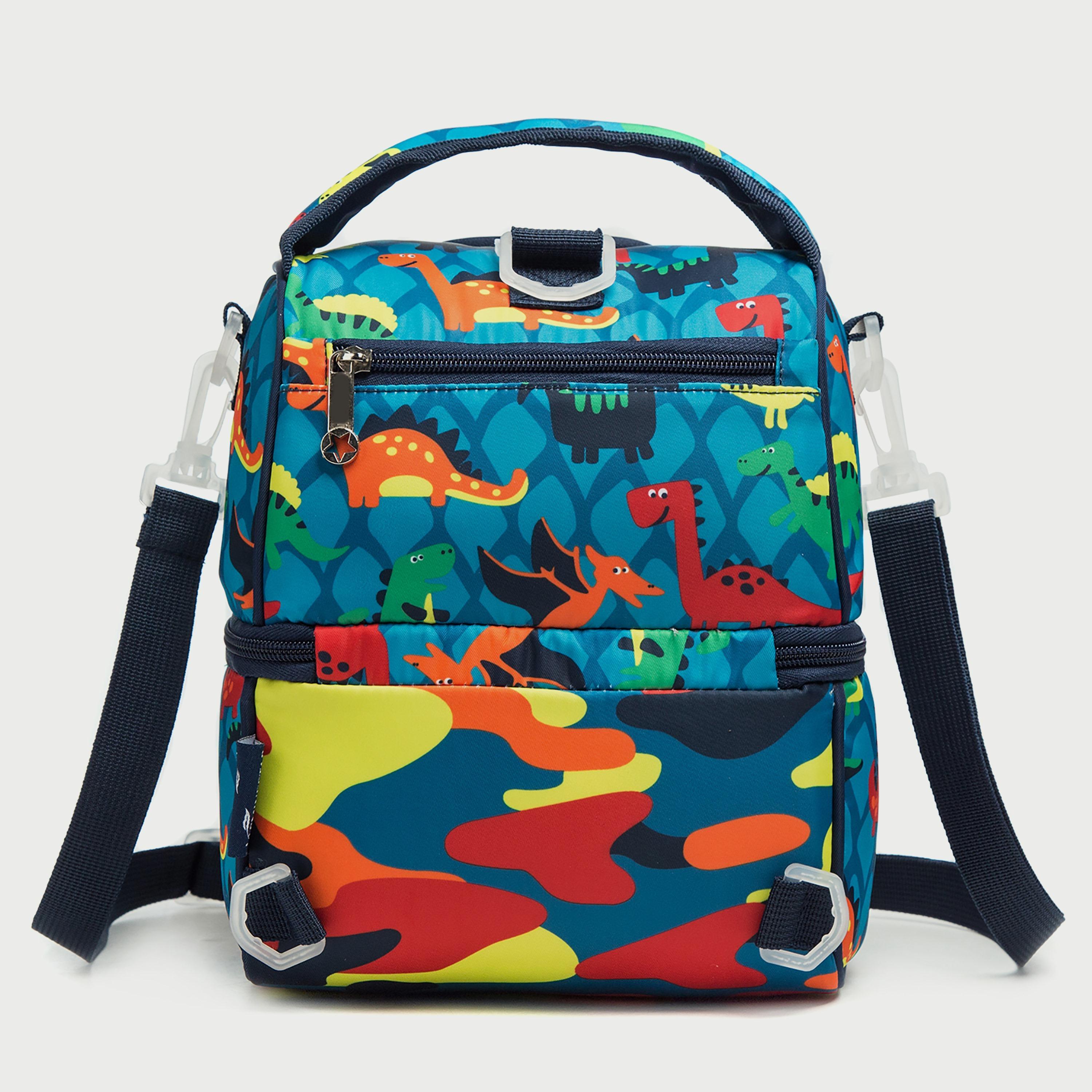 حقيبة غداء للتنزهات من إيزي كيدز، ديناصور أزرق-school-lunchessentials-lunchbags-image-5