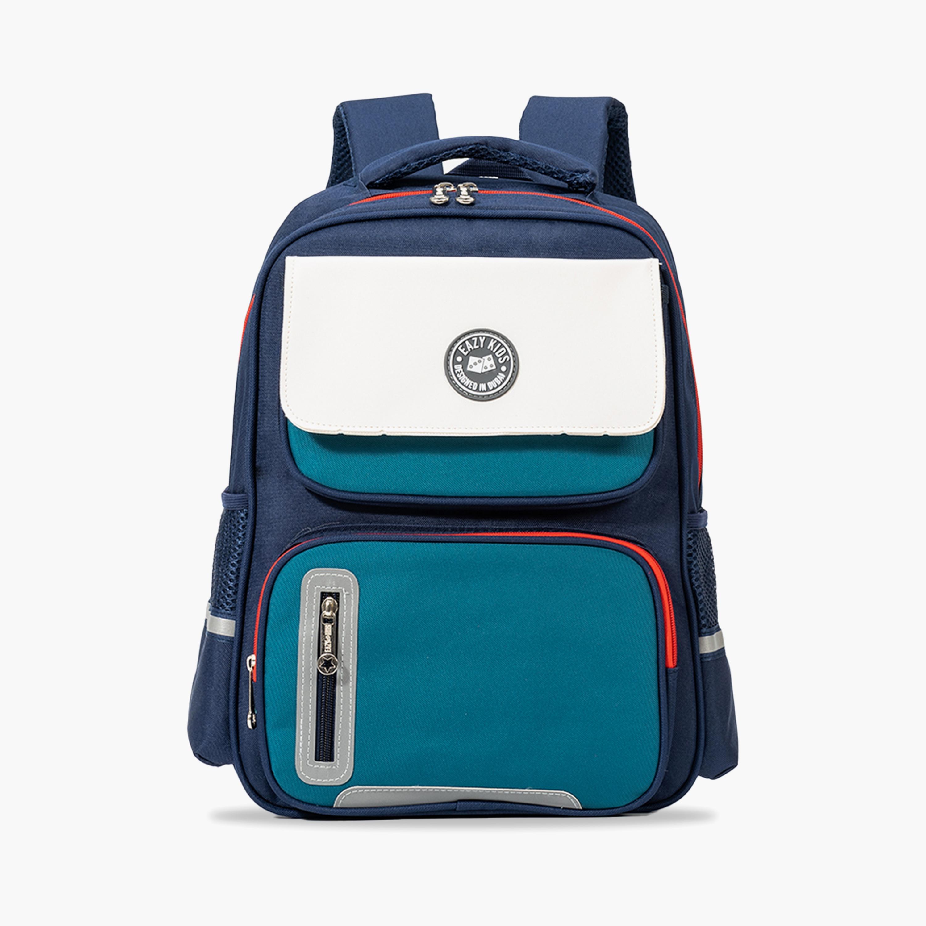 Eazy Kids Back to School Bag, 16 Inch, Blue-school-bagsandbackpacks-backpacks-image-1