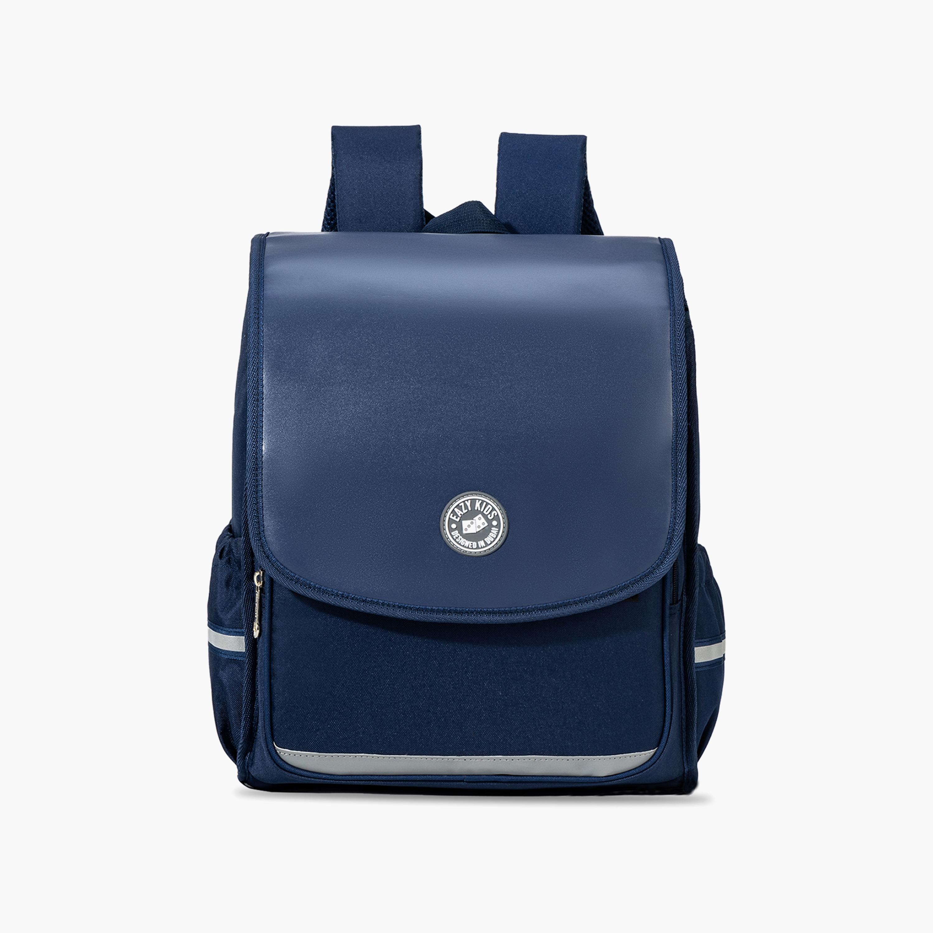 حقيبة ظهر الرجوع إلي المدرسة من إيزي كيدز، 14 بوصة، أزرق-school-bagsandbackpacks-backpacks-image-1