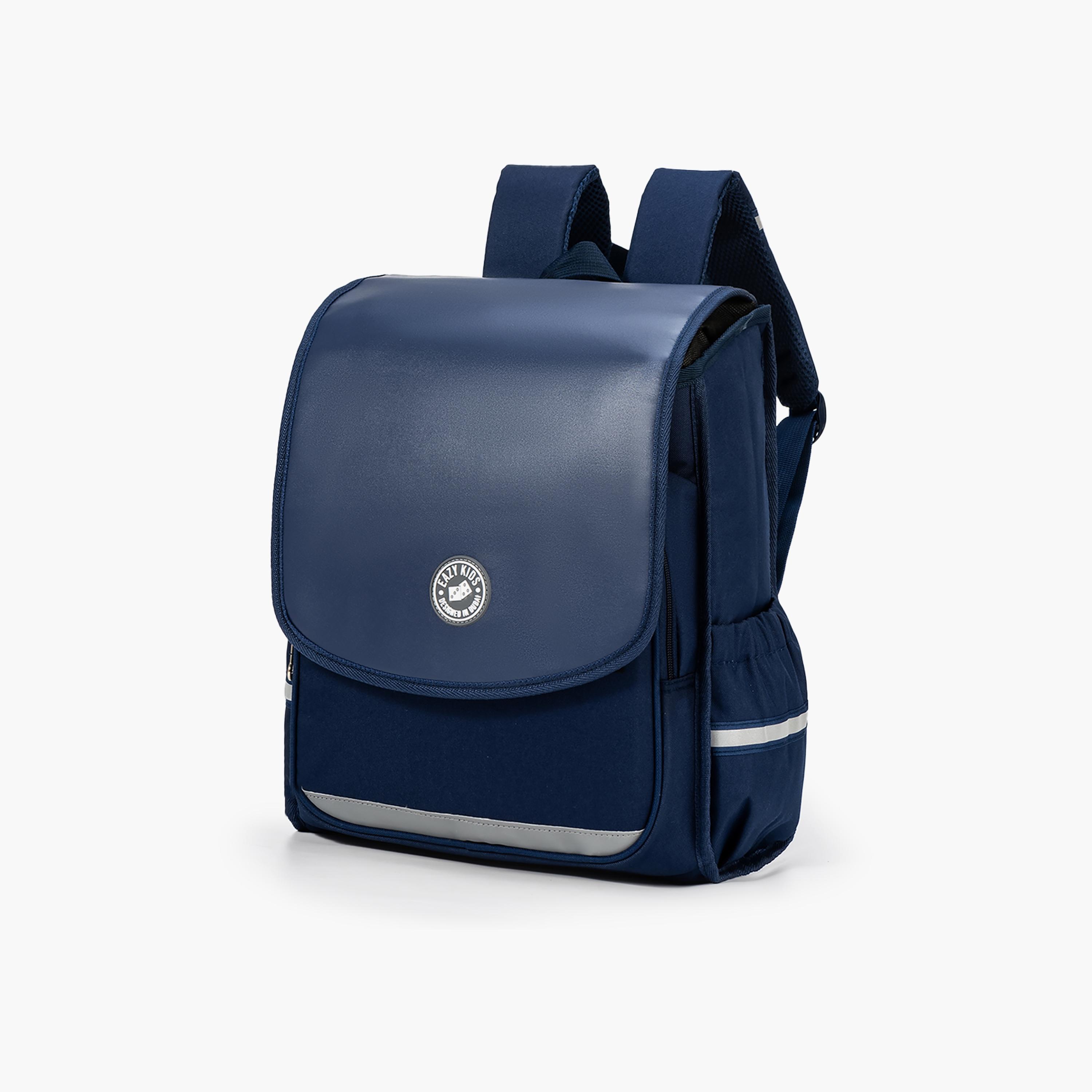 حقيبة ظهر الرجوع إلي المدرسة من إيزي كيدز، 14 بوصة، أزرق-school-bagsandbackpacks-backpacks-image-2