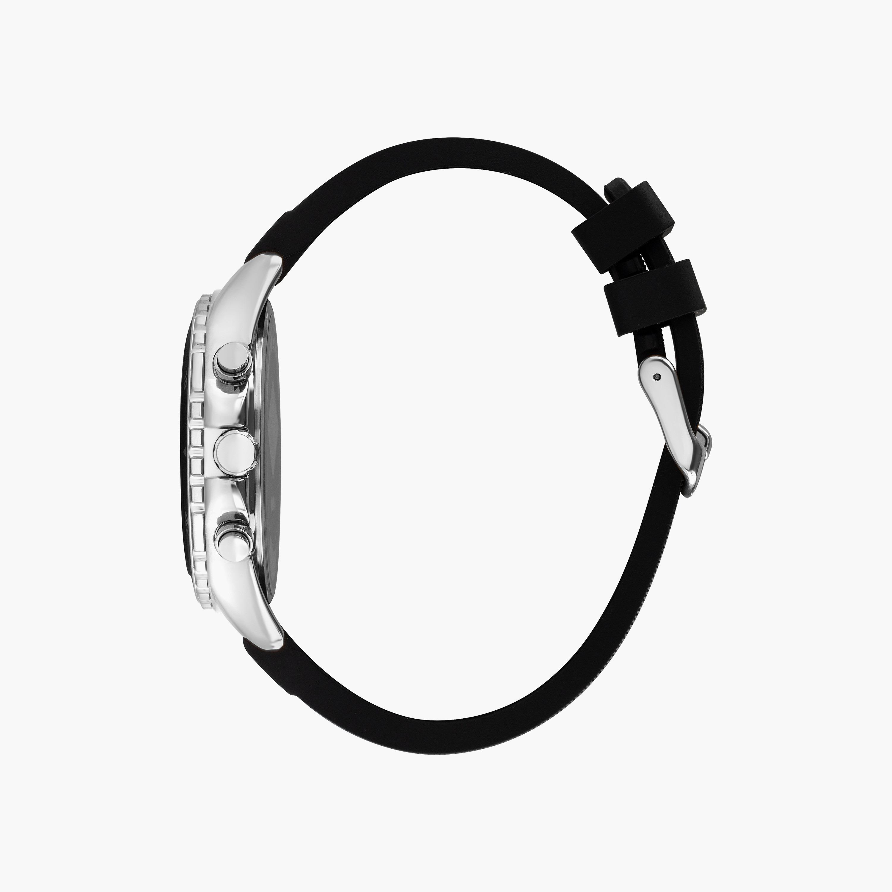  LC07527.351 | ساعة كرونوغراف بسوار سيليكون اسود للرجال من لي كوبر-men-watchesandjewellery-watches-image-2