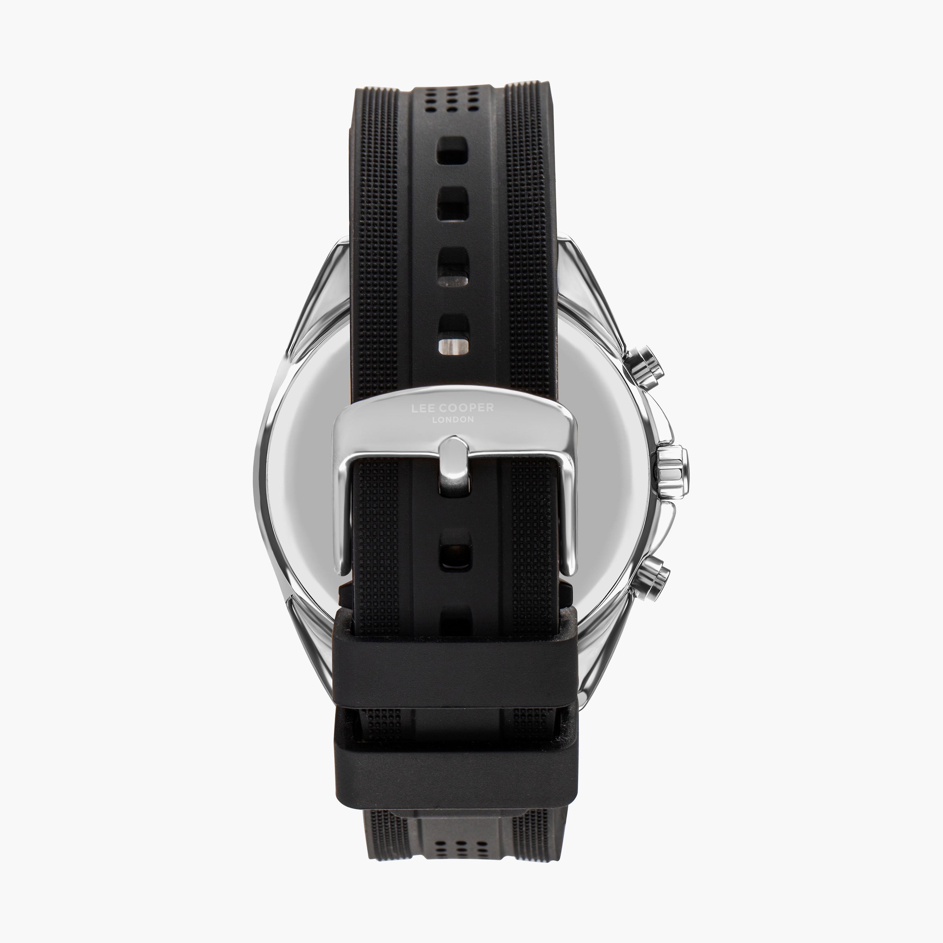  LC07527.351 | ساعة كرونوغراف بسوار سيليكون اسود للرجال من لي كوبر-men-watchesandjewellery-watches-image-3