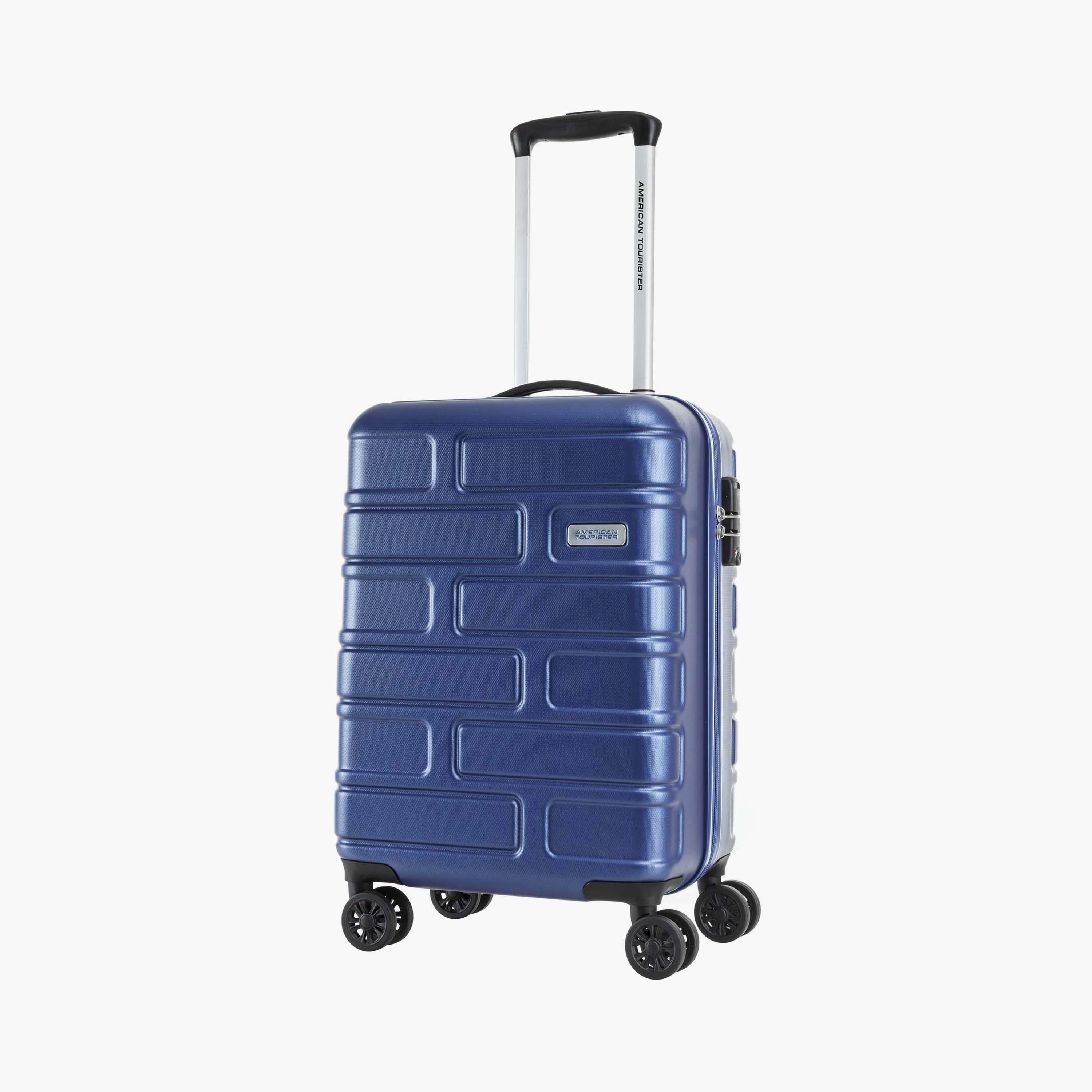 American Tourister 55 CM Cabin Bricklane Hard Small Luggage Trolley Bag Blue | 251-2501-003883-travel-luggagesandbags-luggage-image-1