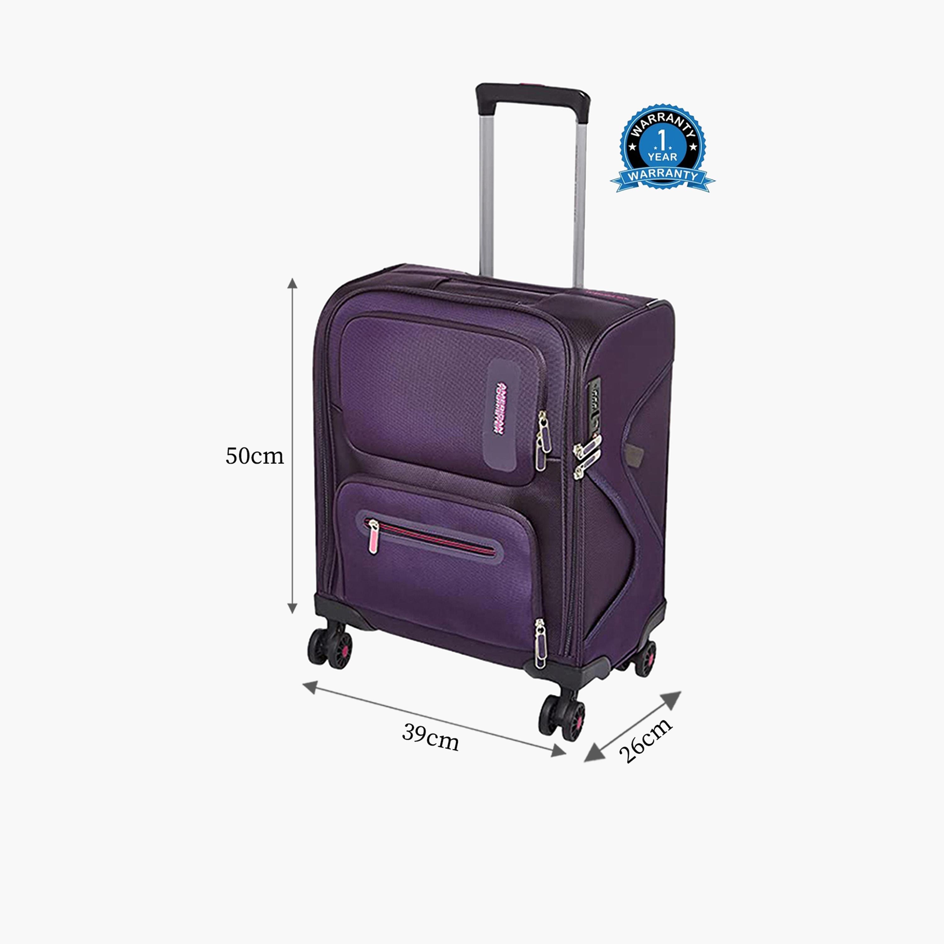 أمريكان توريستر- شنطة ماكسويل 50 سم صغيرة بوليستر بأربع عجلات مع قفل TSA-travel-luggagesandbags-luggage-image-2