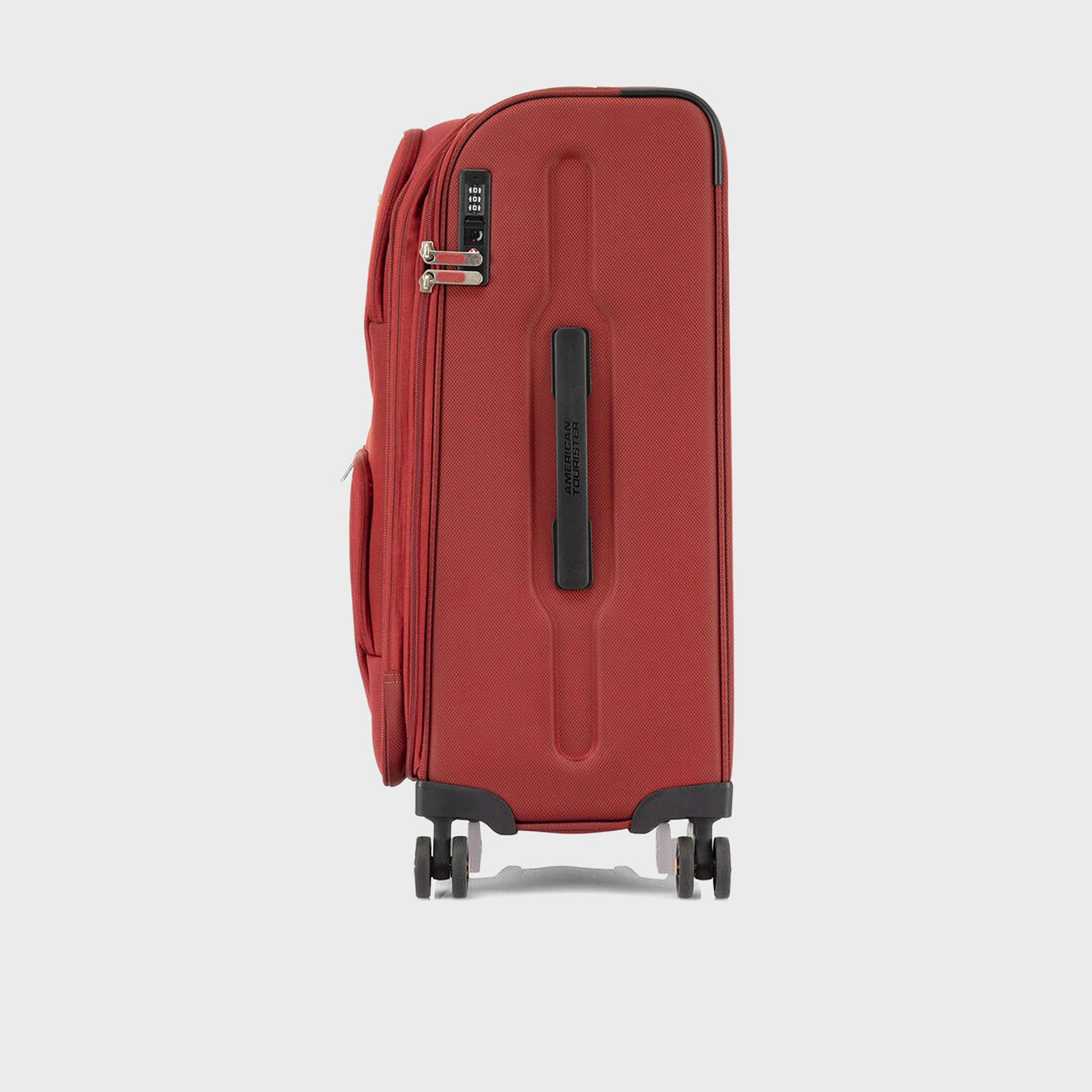 American Tourister Maxwell 68 CM Medium Check-in Polyester Softcase 4-Wheeler Spinner Luggage Trolley Bag with TSA Lock | 251-2501-004266-travel-luggagesandbags-luggage-image-5