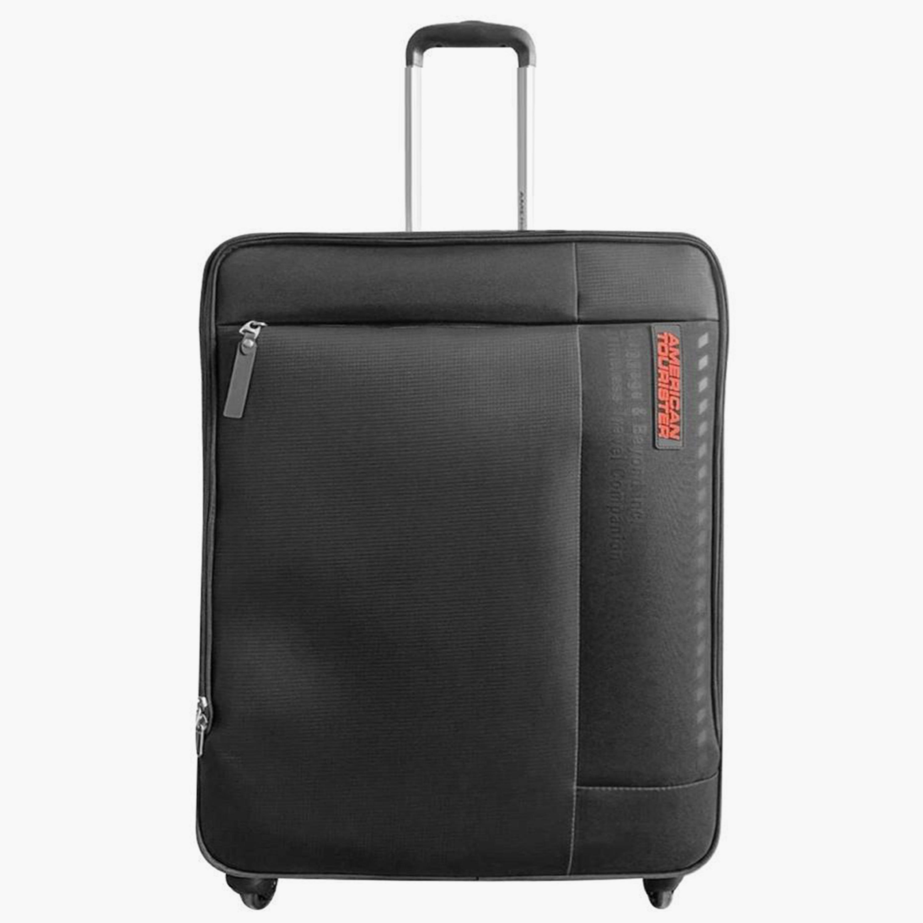 American Tourister 57 CM Cabin Marina Soft Luggage Trolley Bag Black | 251-2501-004590-travel-luggagesandbags-luggage-image-1
