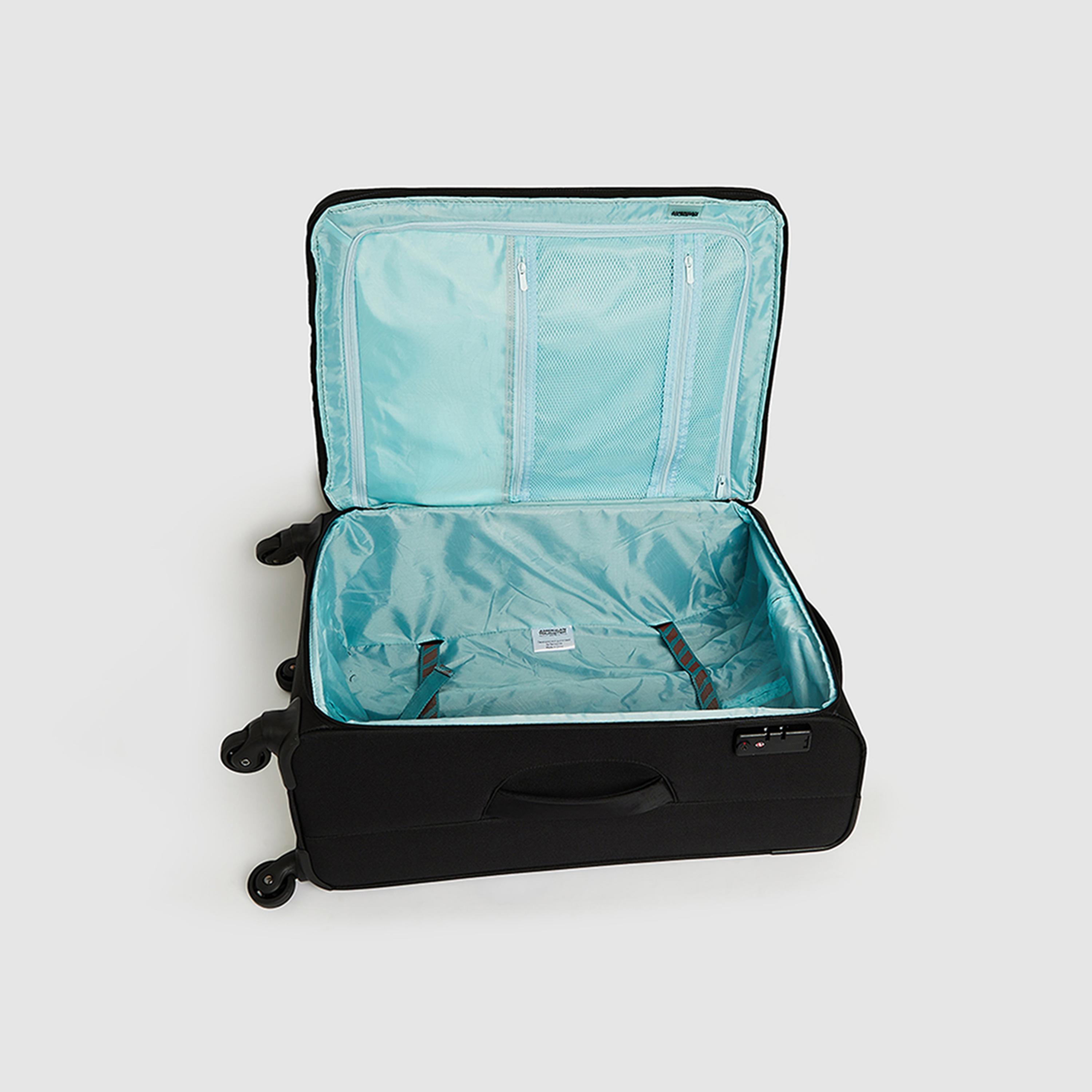 American Tourister 57 CM Cabin Marina Soft Luggage Trolley Bag Black | 251-2501-004590-travel-luggagesandbags-luggage-image-2