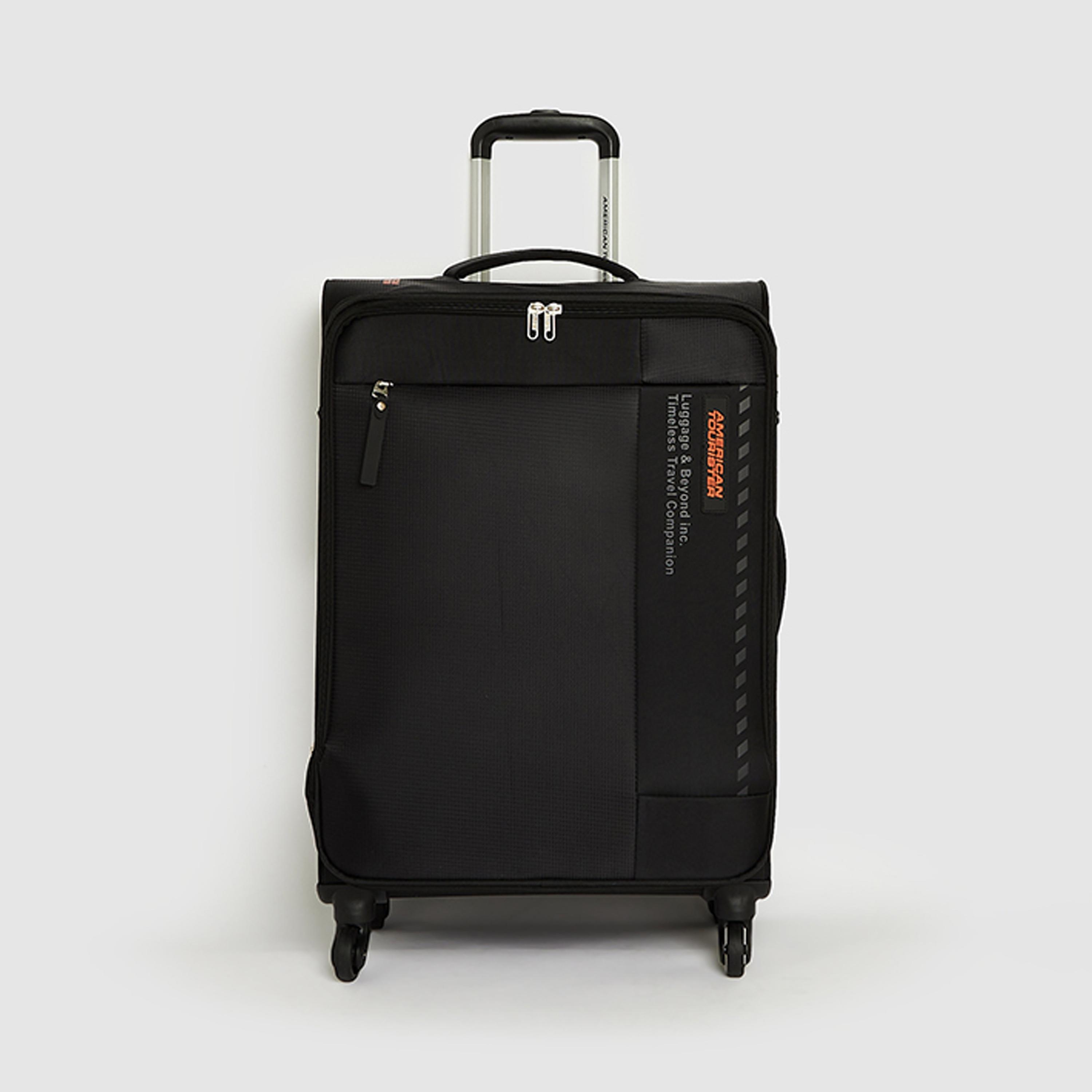American Tourister 57 CM Cabin Marina Soft Luggage Trolley Bag Black | 251-2501-004590-travel-luggagesandbags-luggage-image-4
