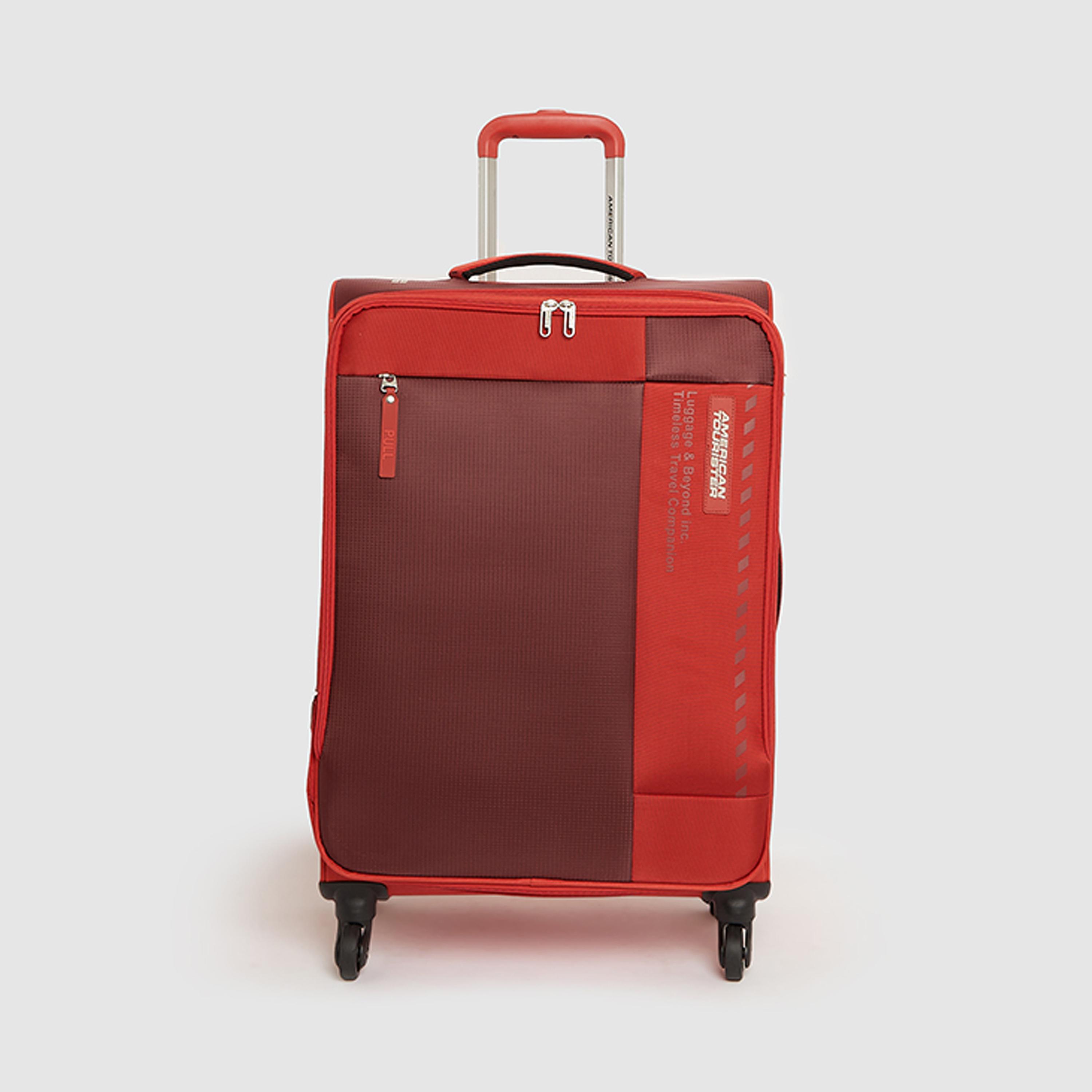 American Tourister 57 CM Cabin Marina Soft Luggage Trolley Bag Red | 251-2501-004595-travel-luggagesandbags-luggage-image-1