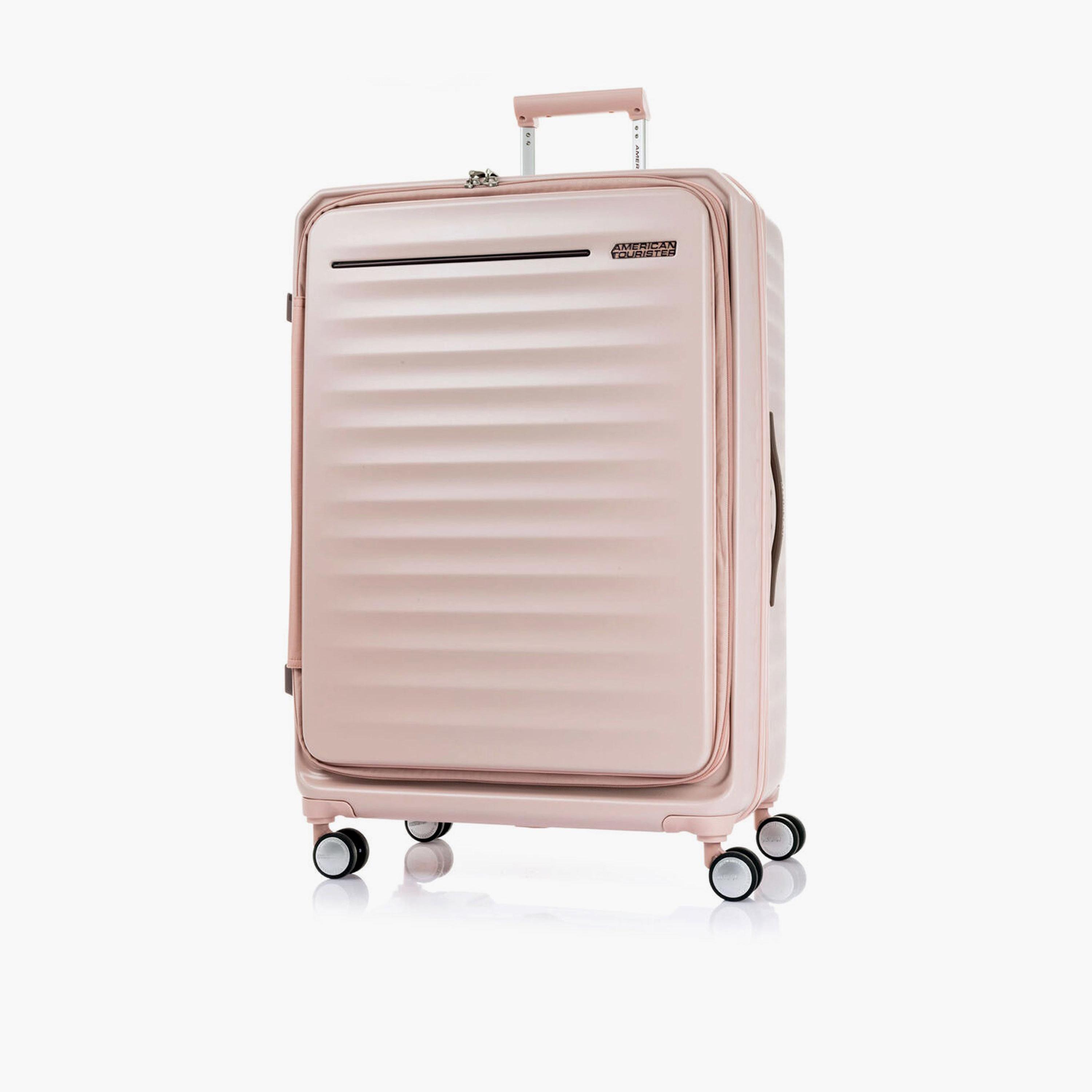 American Tourister Frontec 79 CM Large Check-in Polypropylene Hardcase 4-Wheeler Spinner Trolley Bag with TSA Lock | 251-2501-004748-travel-luggagesandbags-luggage-image-1