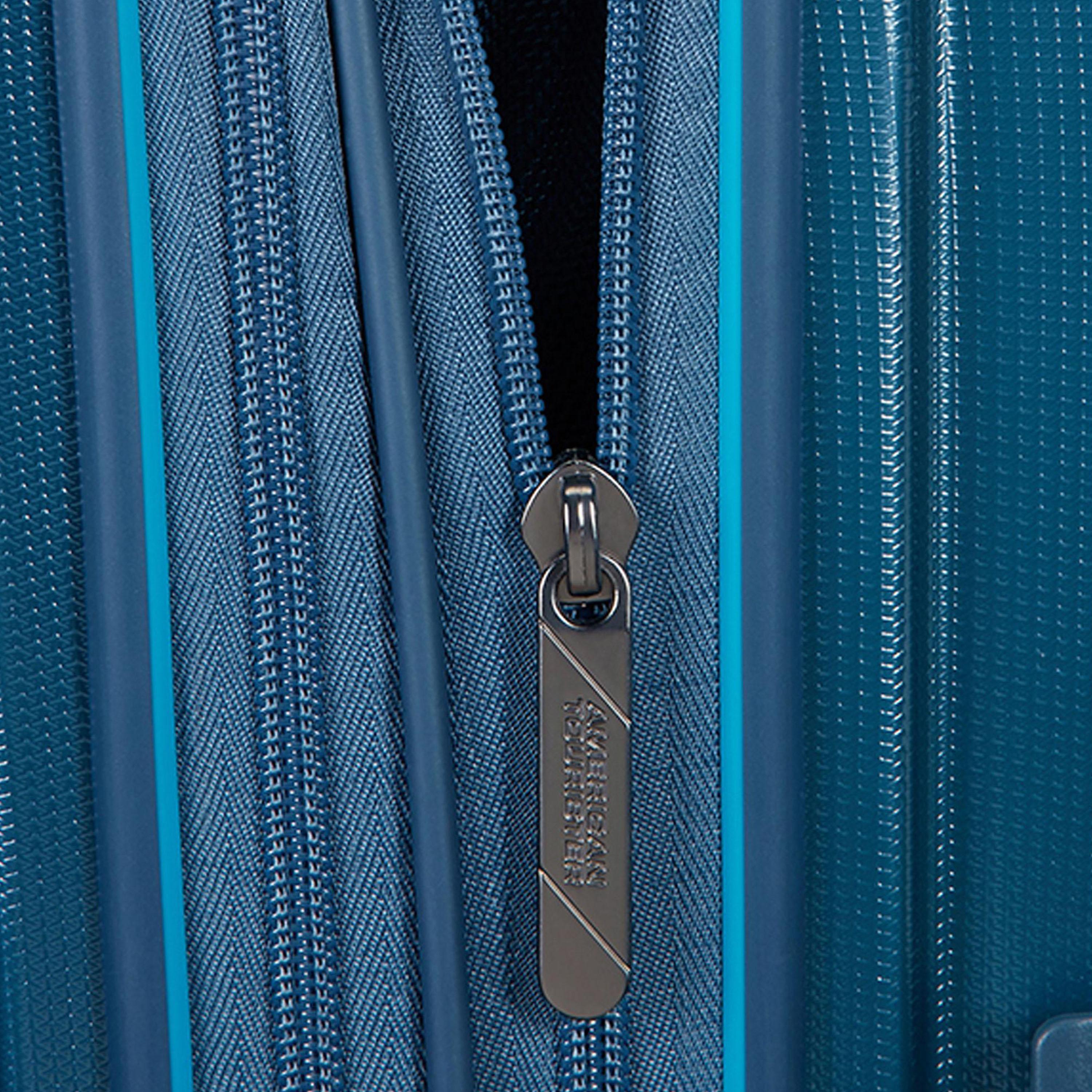 American Tourister 55CM Technum Next Hard Cabin Luggage Trolley Bag Metallic Blue | 251-2501-004502-travel-luggagesandbags-luggage-image-7