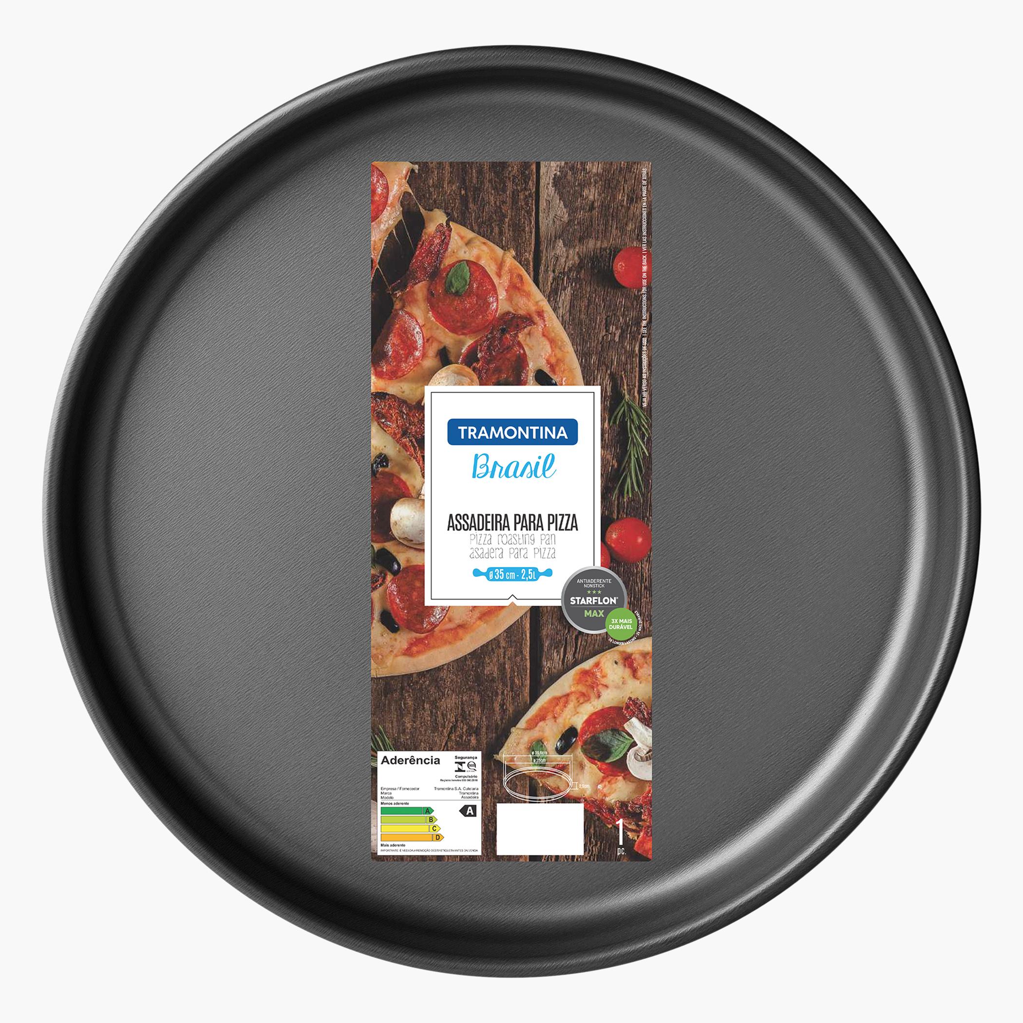 Tramontina Brasil Aluminum Non-Stick Pizza Pan - 35 cm