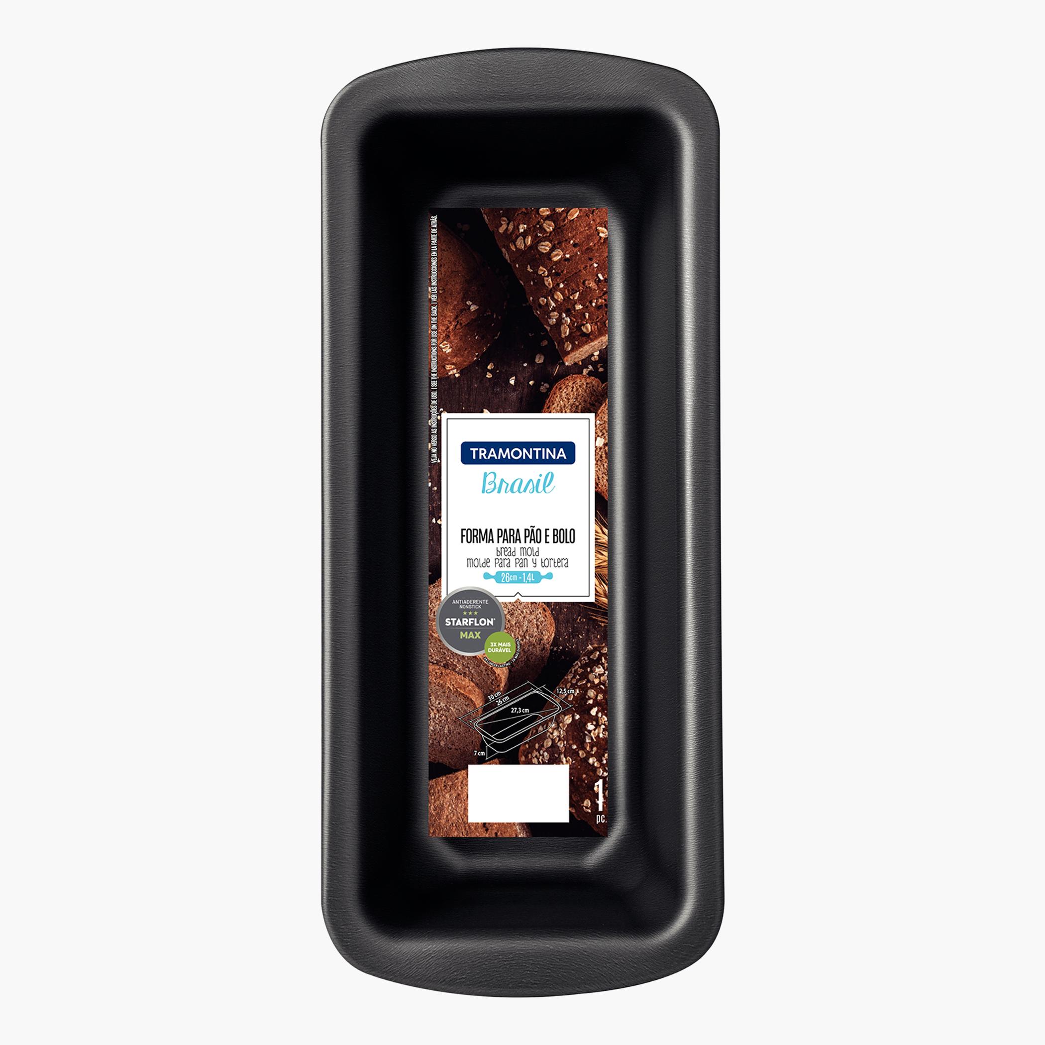 Tramontina Brasil Aluminum Non-Stick Bread Mould - 1.4 L