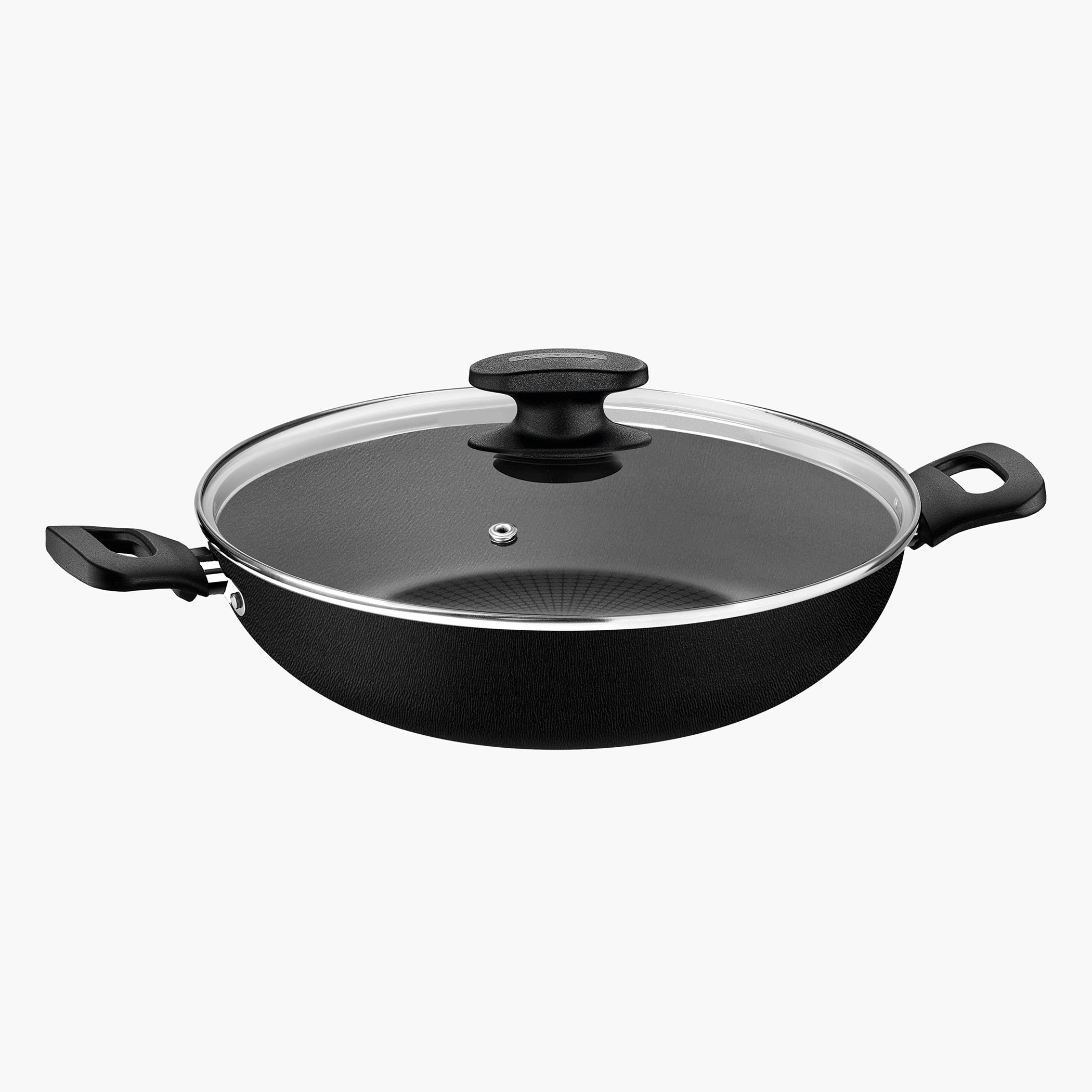 Tramontina Non-Stick Aluminium Fry Wok - 28 cm