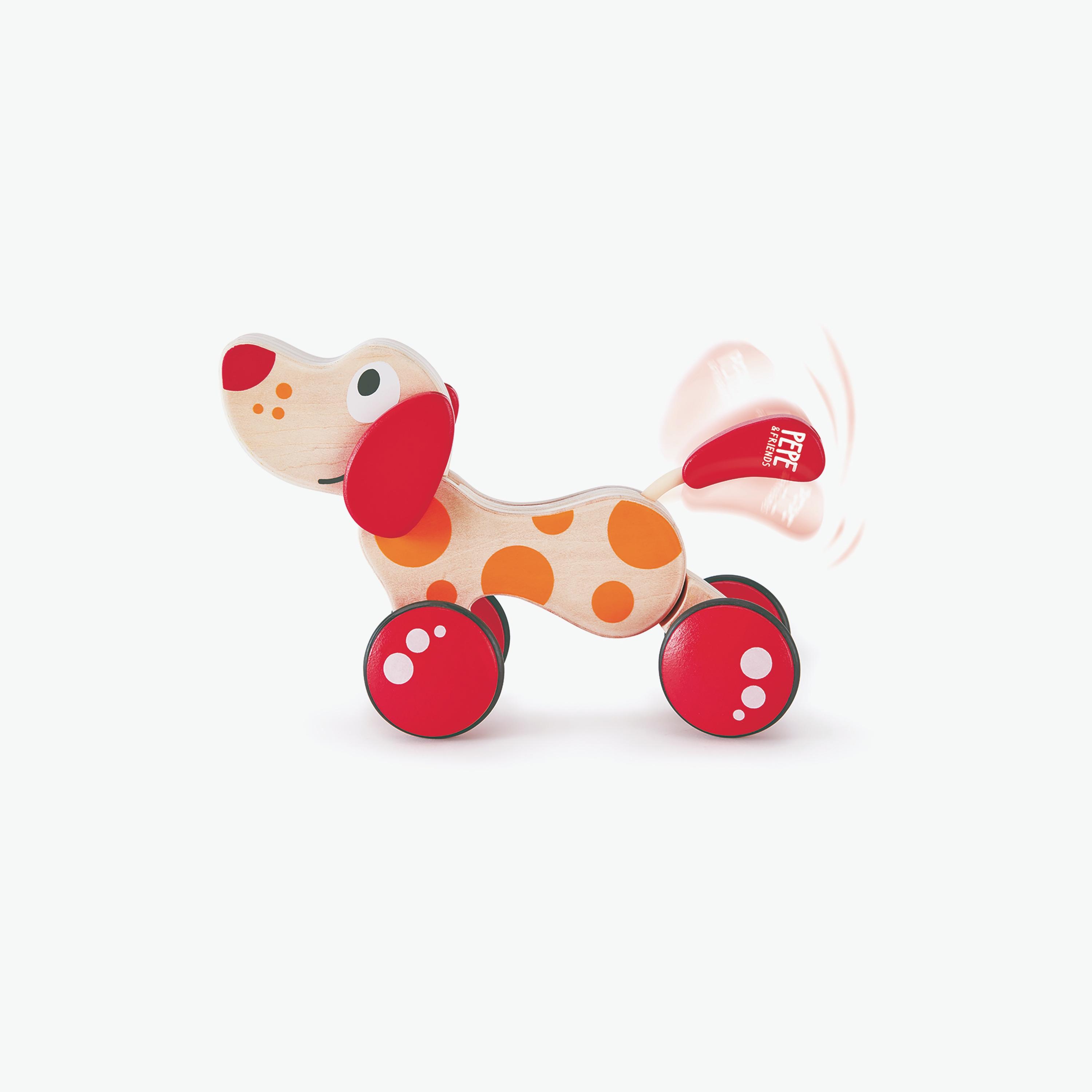 لعبة سحب و دفع جرو المشي من هيب-toys-babyandtoddlertoys-pushandpulltoys-image-3