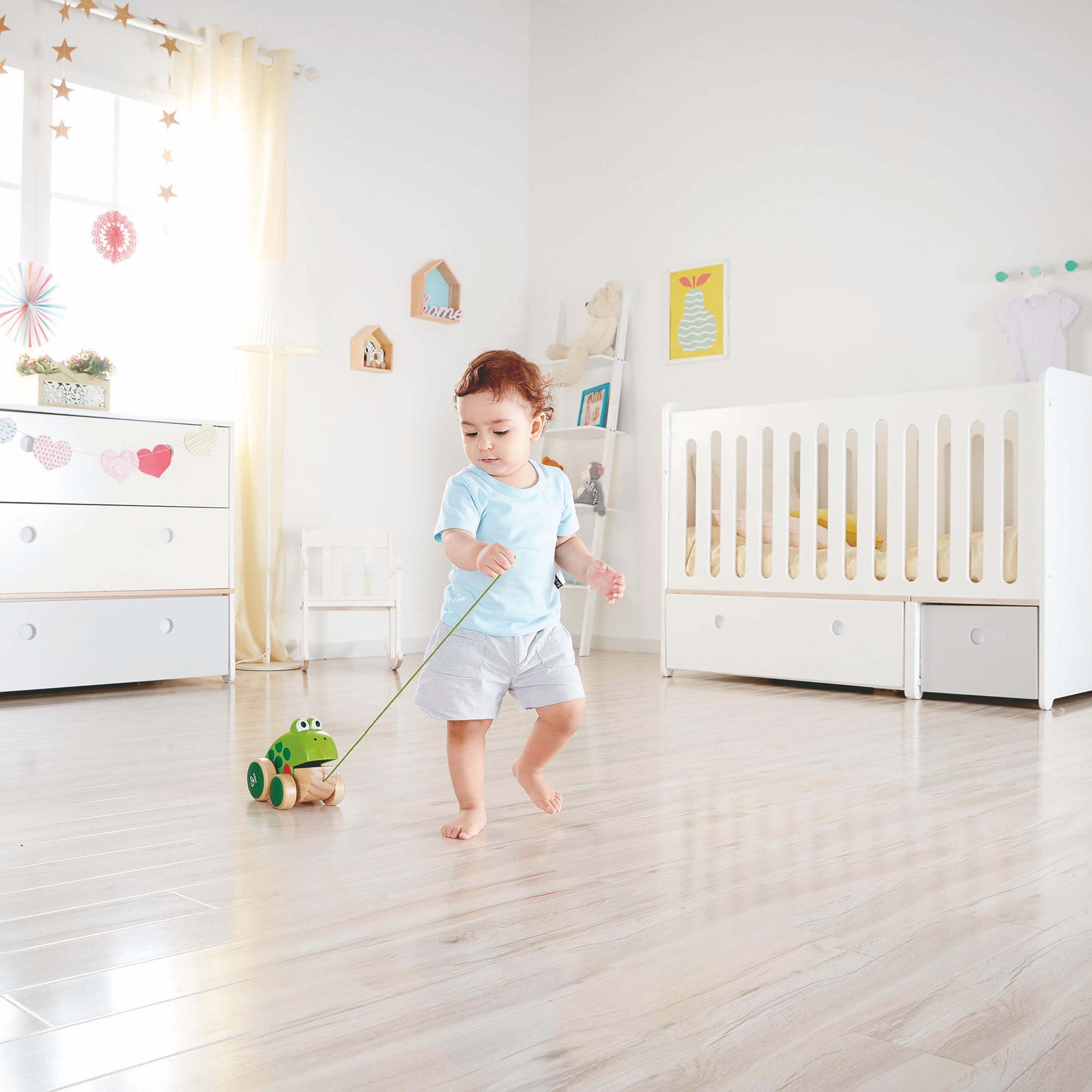 Hape Frog Pull Along Push And Pull Toy-toys-babyandtoddlertoys-pushandpulltoys-image-2
