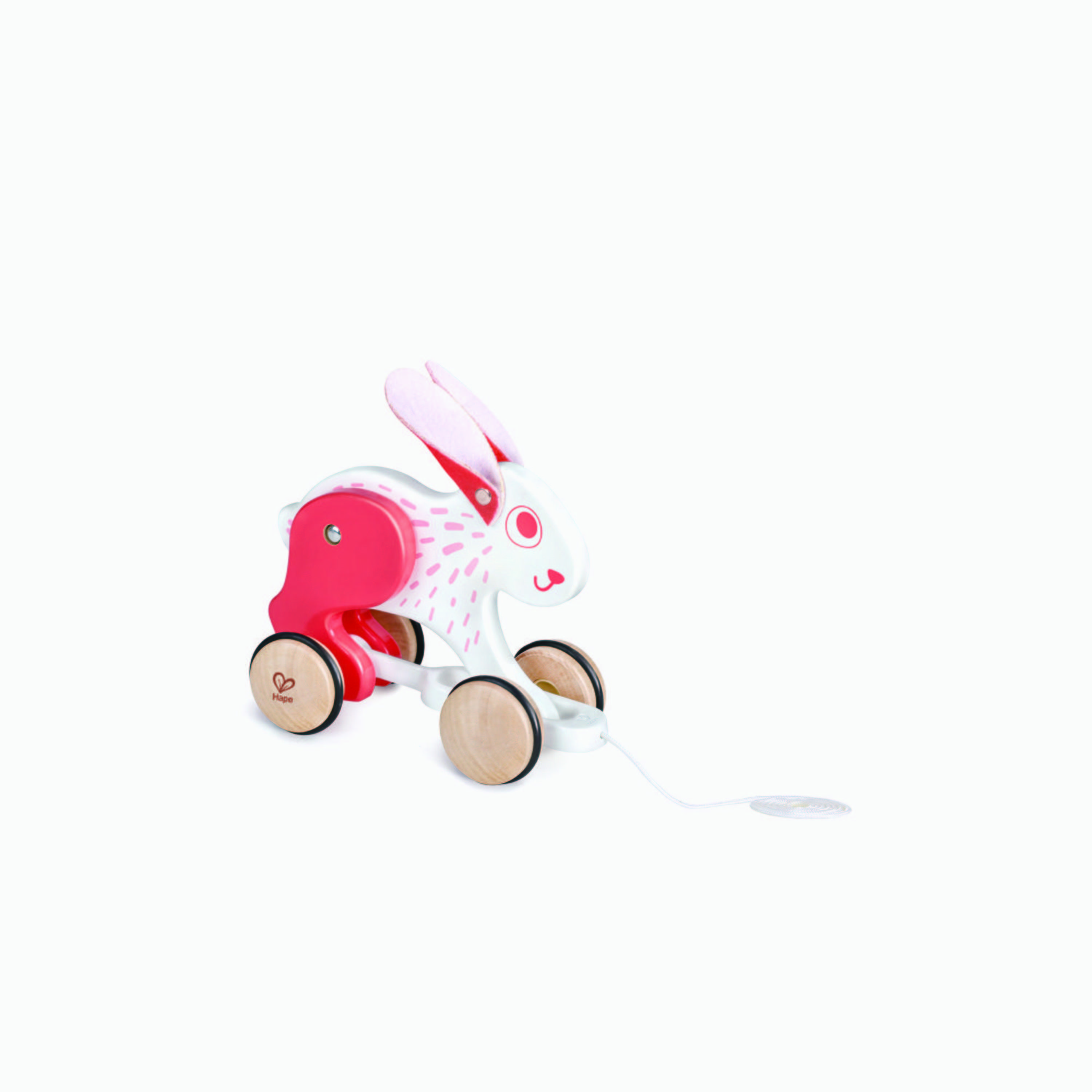 Hape Bunny Pull Along Push And Pull Toy-toys-babyandtoddlertoys-pushandpulltoys-image-3