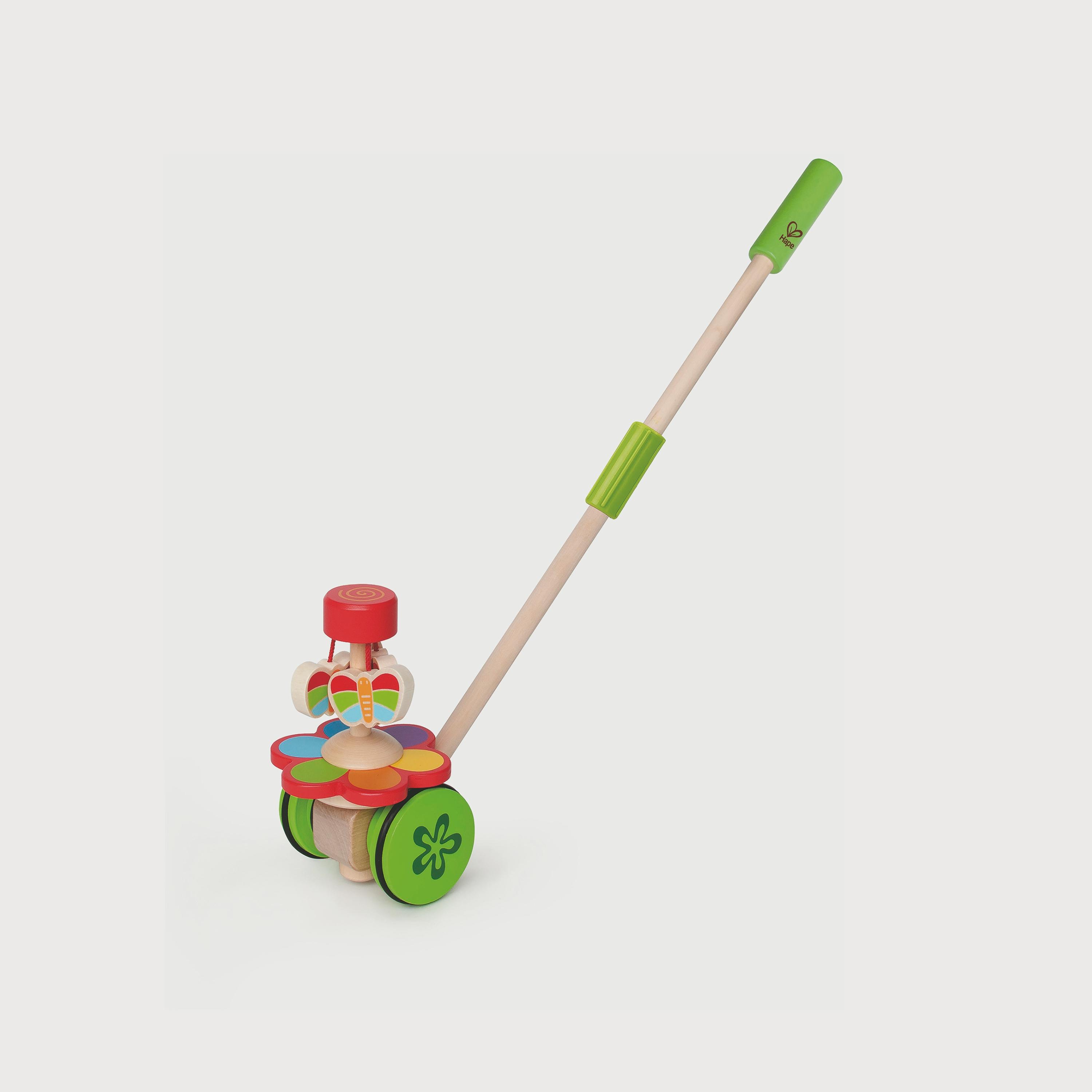 Hape Dancing Butterflies Push And Pull Toy-toys-babyandtoddlertoys-pushandpulltoys-image-1