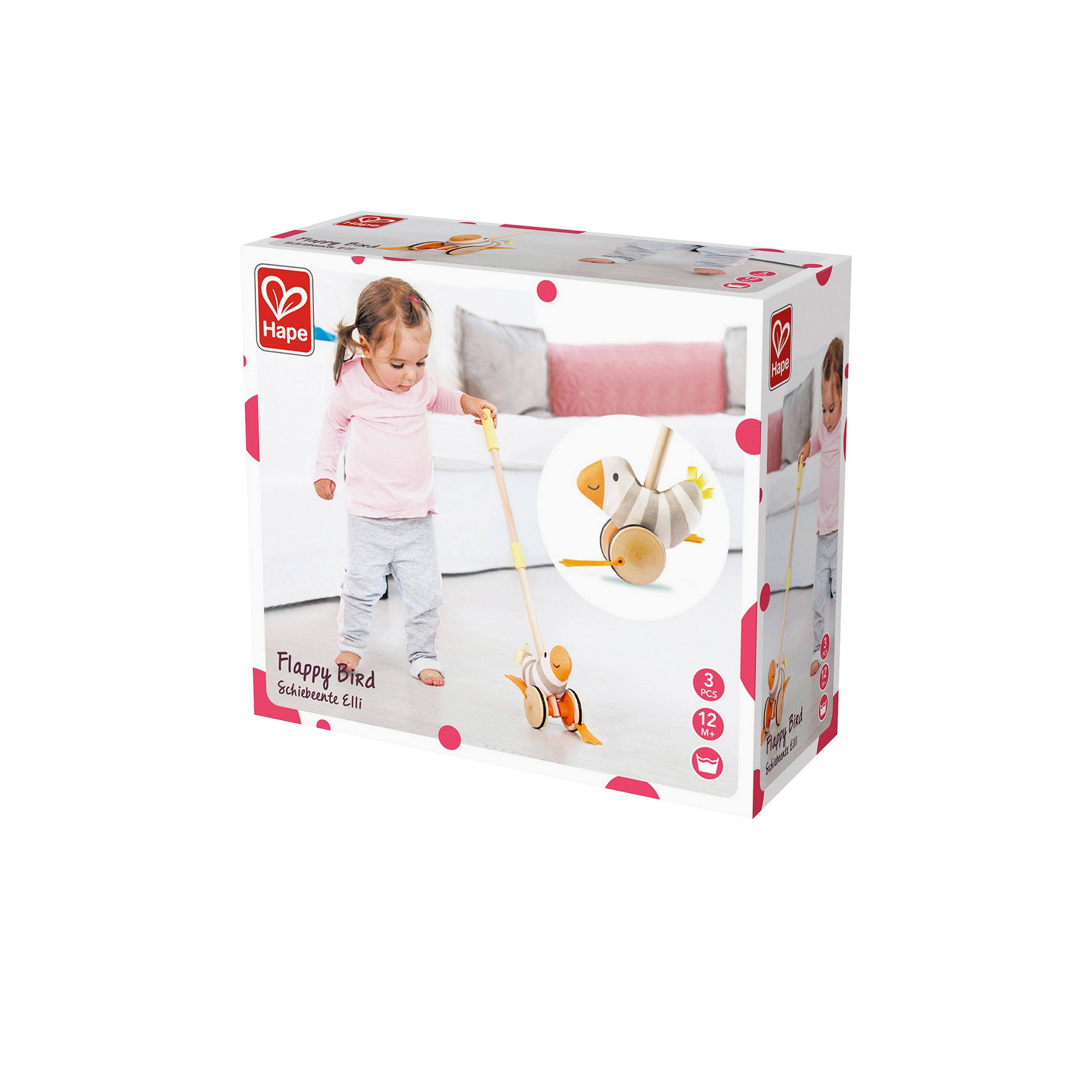 لعبة سحب و دفع الطائر الرفراف من هيب-toys-babyandtoddlertoys-pushandpulltoys-image-1