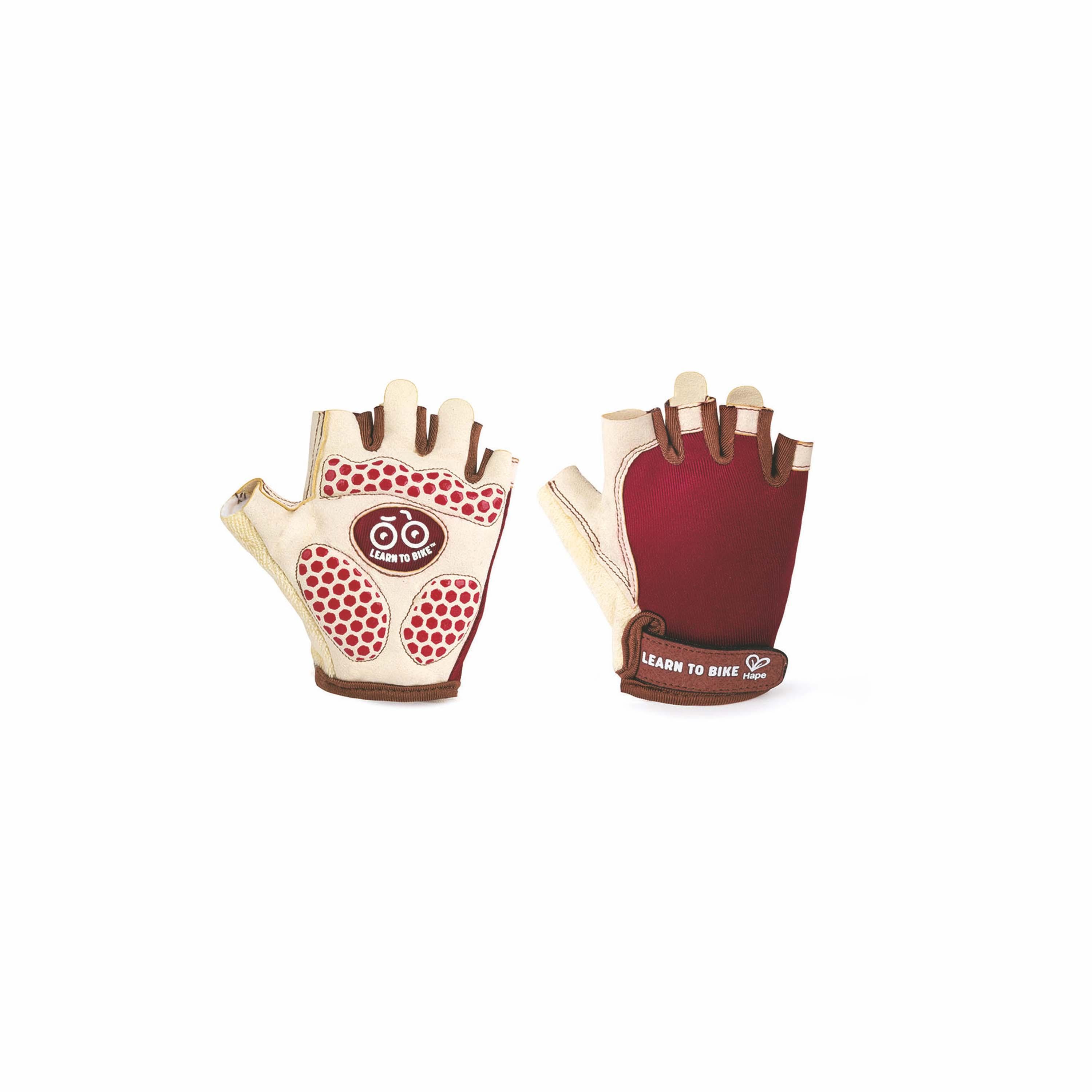 Hape Sporty Kids Gloves, Red-toys-outdoor-bikesandrideons-bikesafetyaccessories-image-1