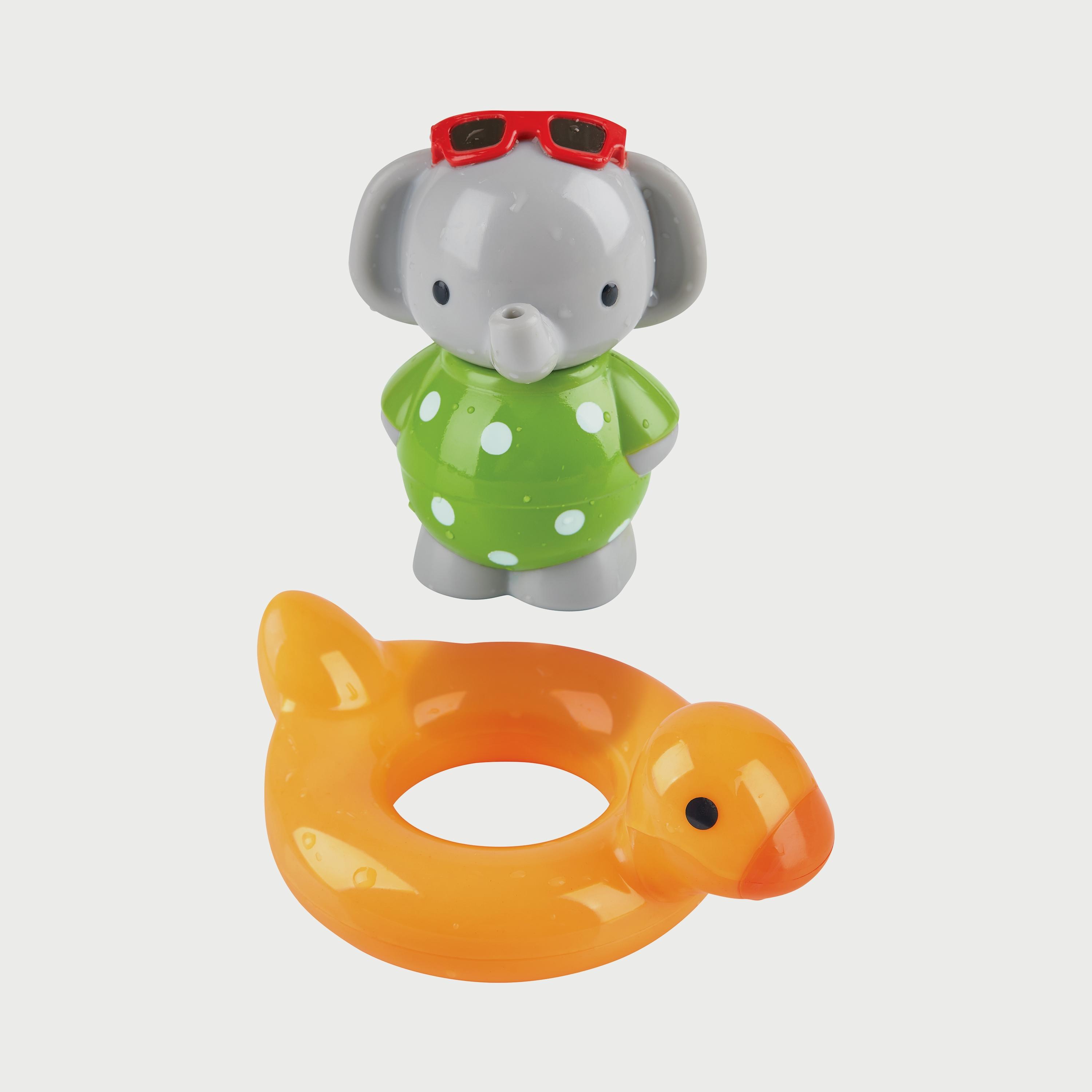 Buy Hape 2 Piece Spin Splash And Swim Elephant Bath Toy Online Babyshop UAE