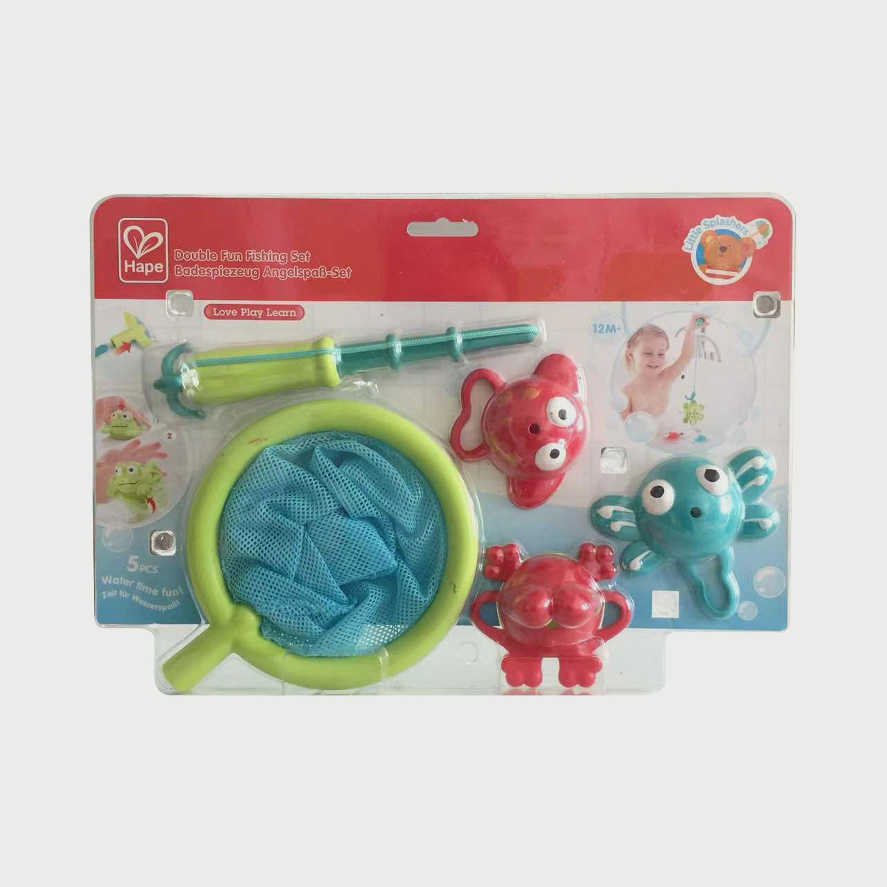 Hape 5 Piece Double Fun Fishing Bath Toy-toys-babyandtoddlertoys-bathtoys-image-5