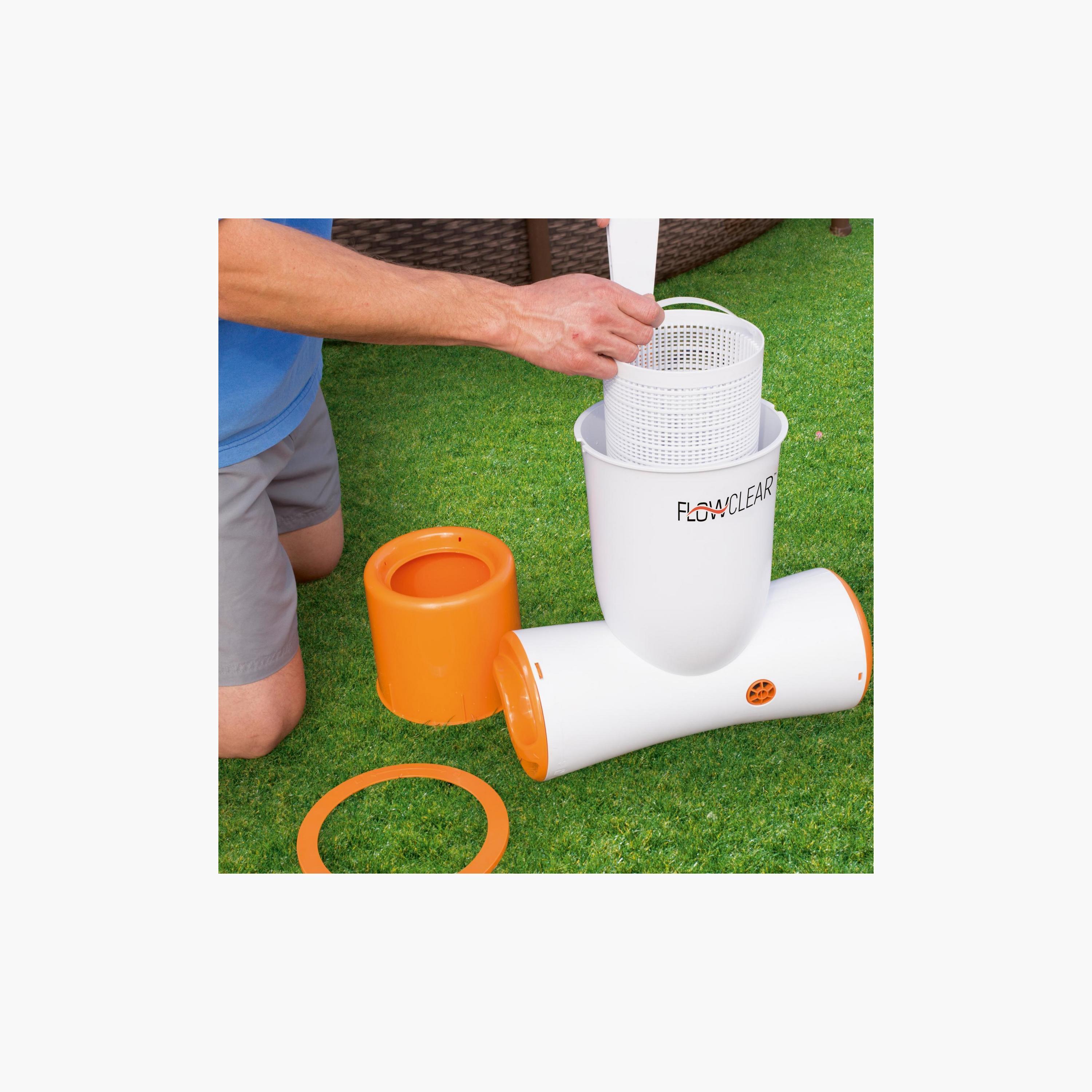 مضخة فيلتر بمصفاة فلوكلير من بيستواي ، 2574 ليتر -toys-outdoor-poolandbeach-image-3