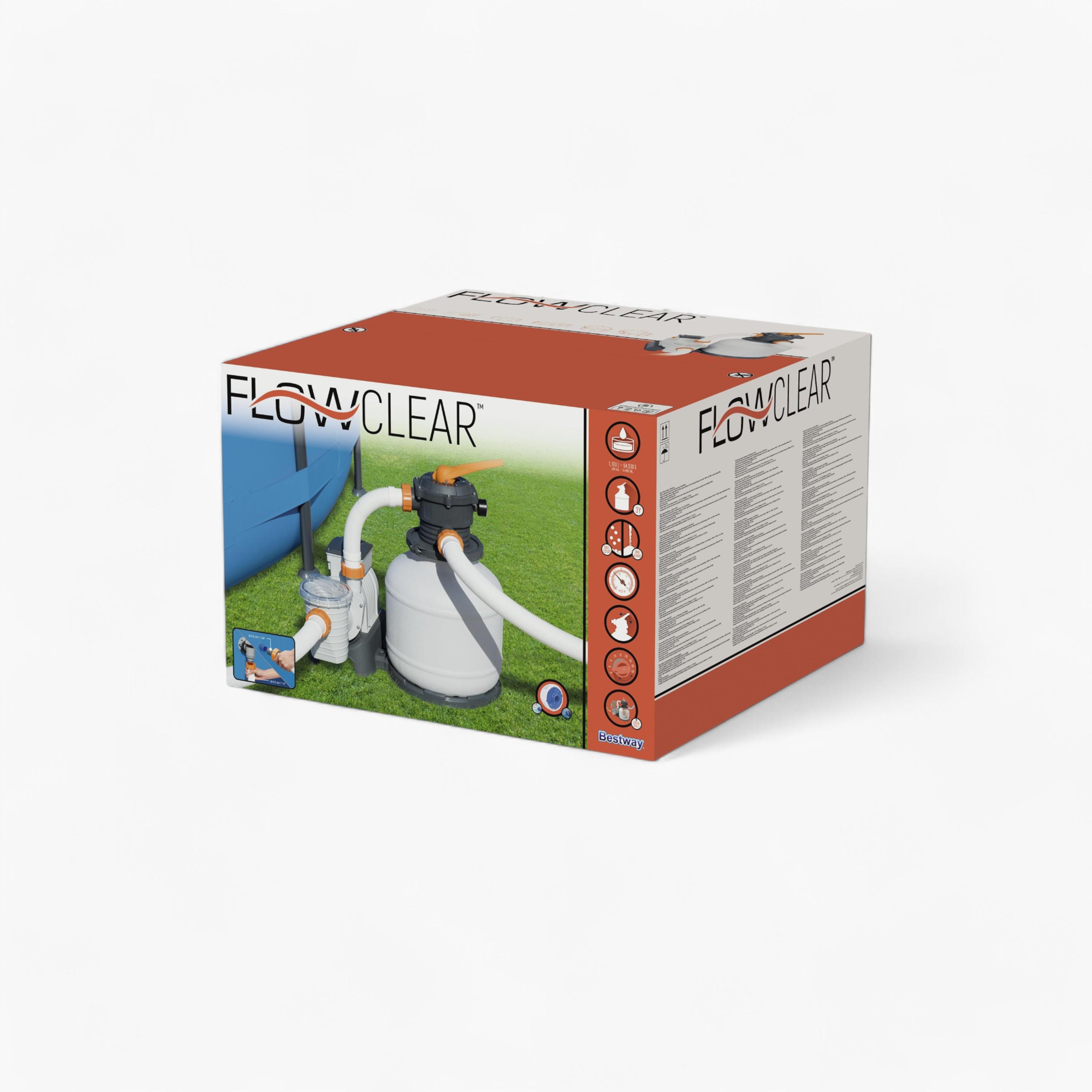 فيلتر الرمال فلوكلير من بيستواي ، 8327 ليتر  -toys-outdoor-poolandbeach-image-5