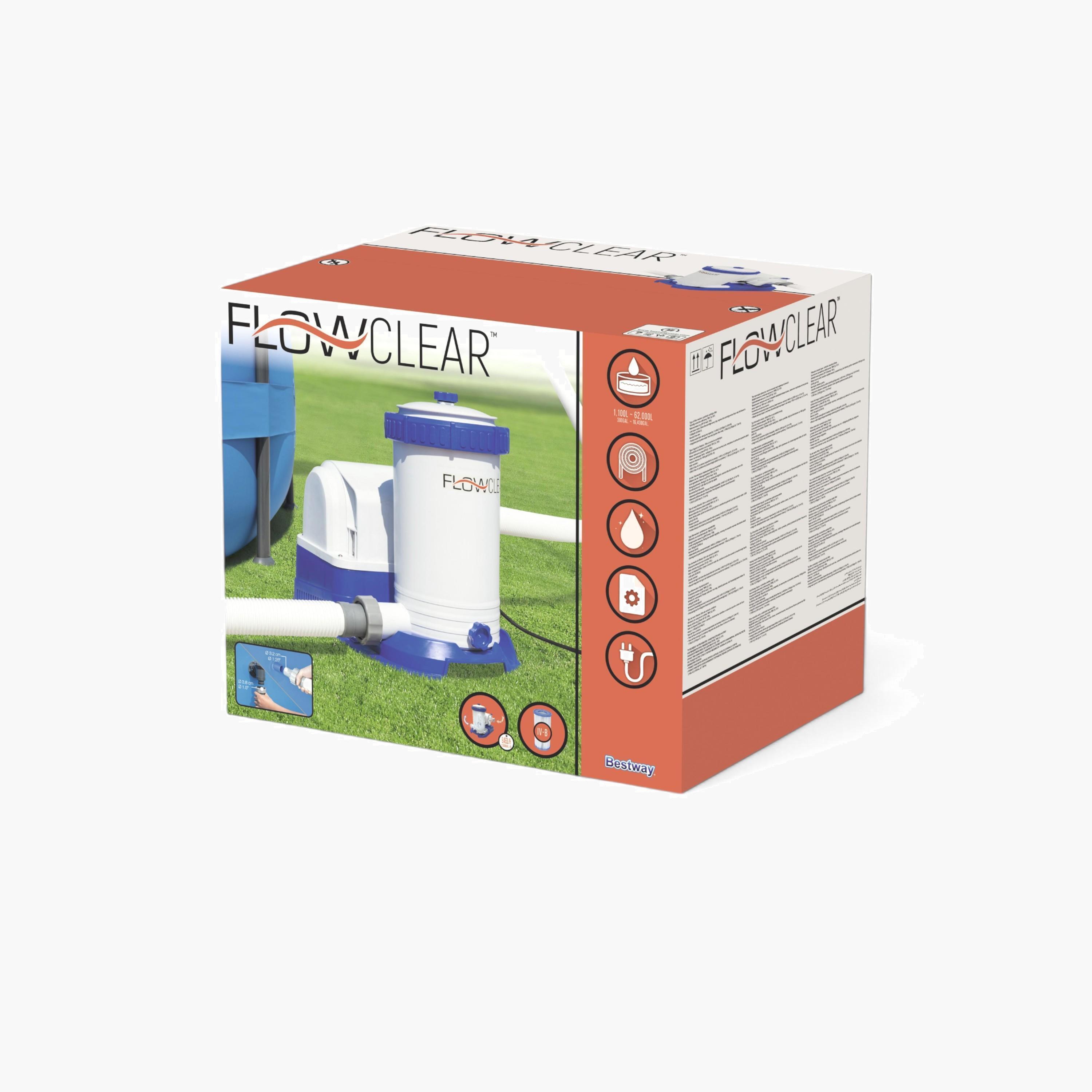 مضخة فيلتر فلوكلير من بيستواي ، 9463 ليتر -toys-outdoor-poolandbeach-image-4