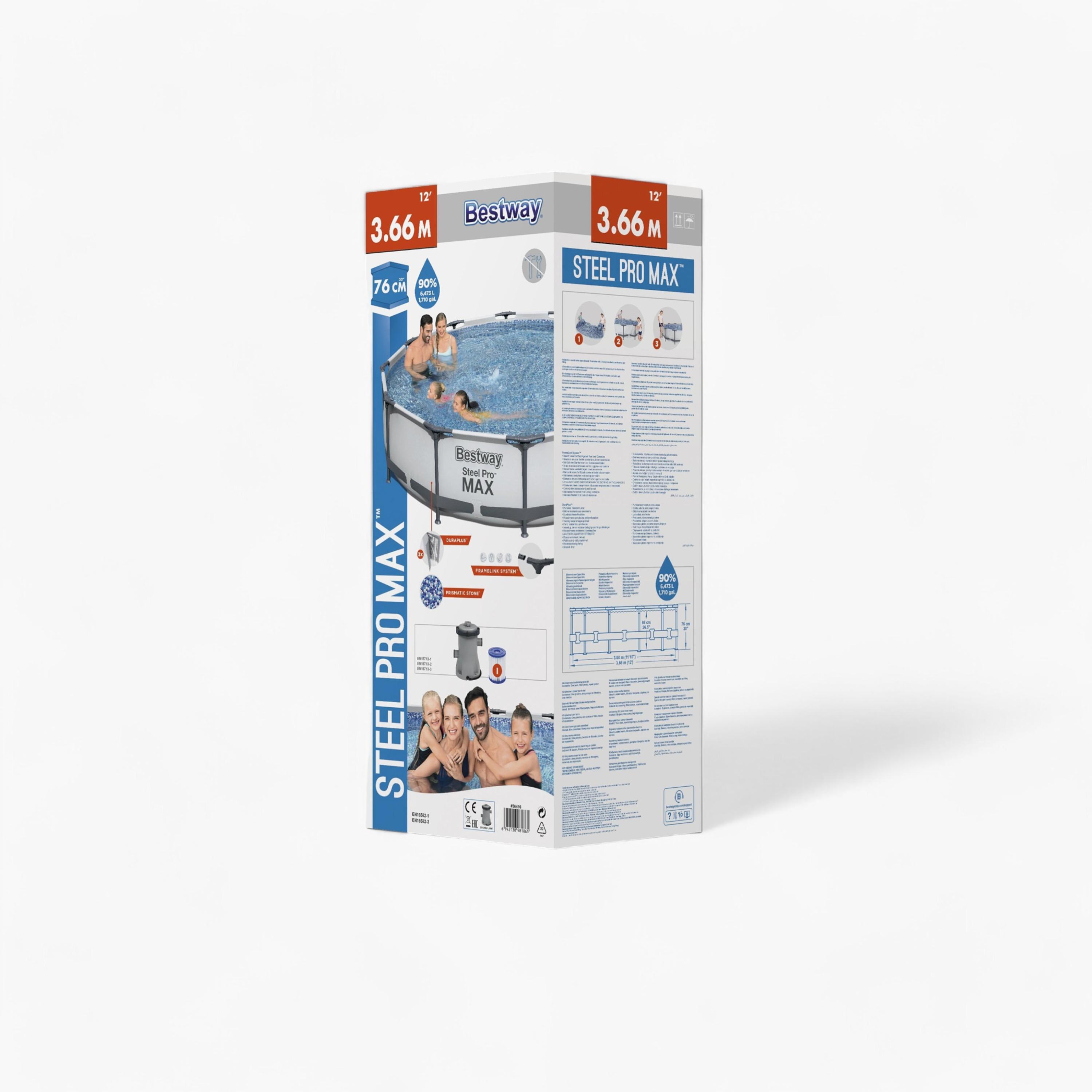 Bestway Steel Pro MAX Pool Set, 366 x 76 cm-toys-outdoor-poolandbeach-floatsandboats-image-5