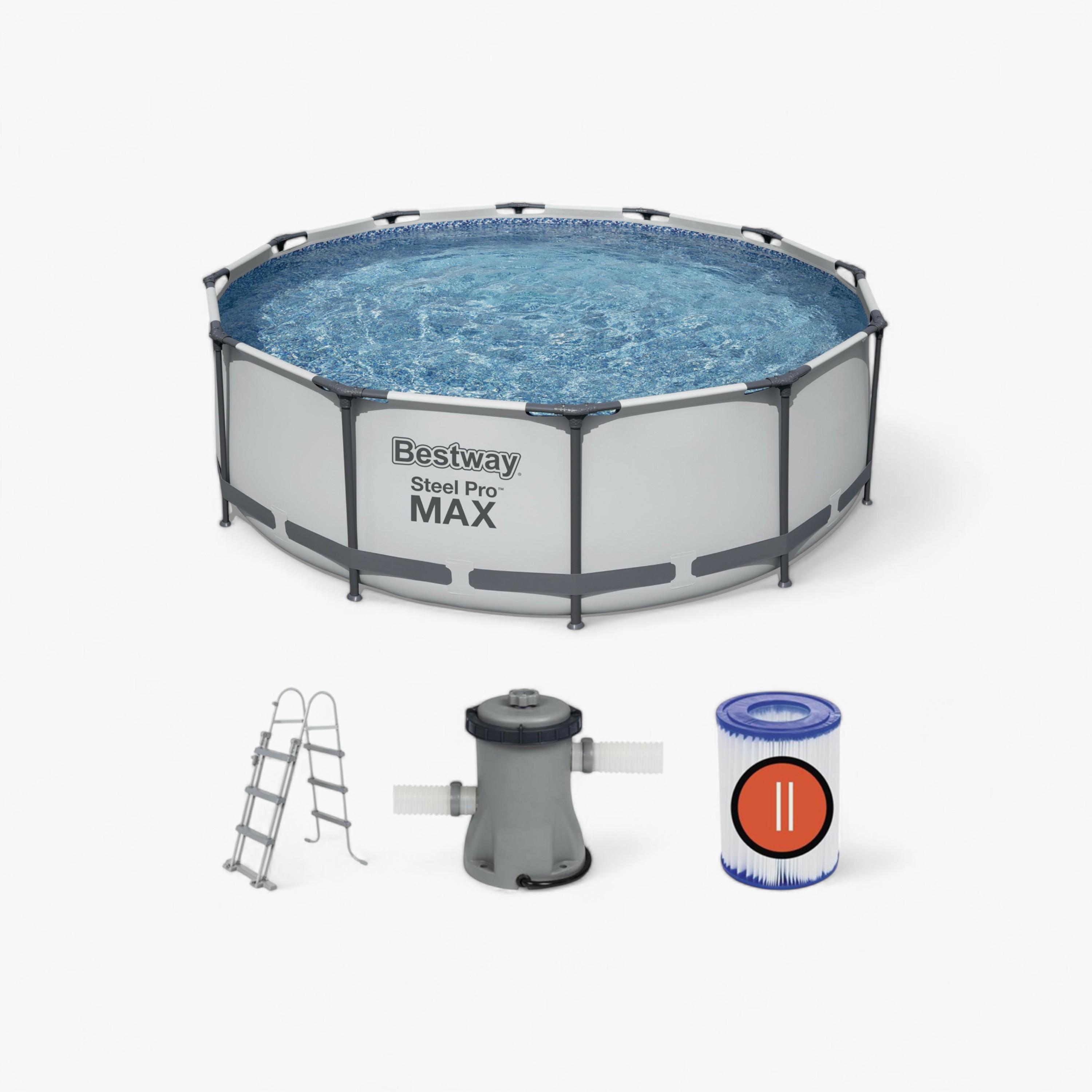 Bestway Steel Pro MAX Pool Set, 366 x 100 cm-toys-outdoor-poolandbeach-floatsandboats-image-1