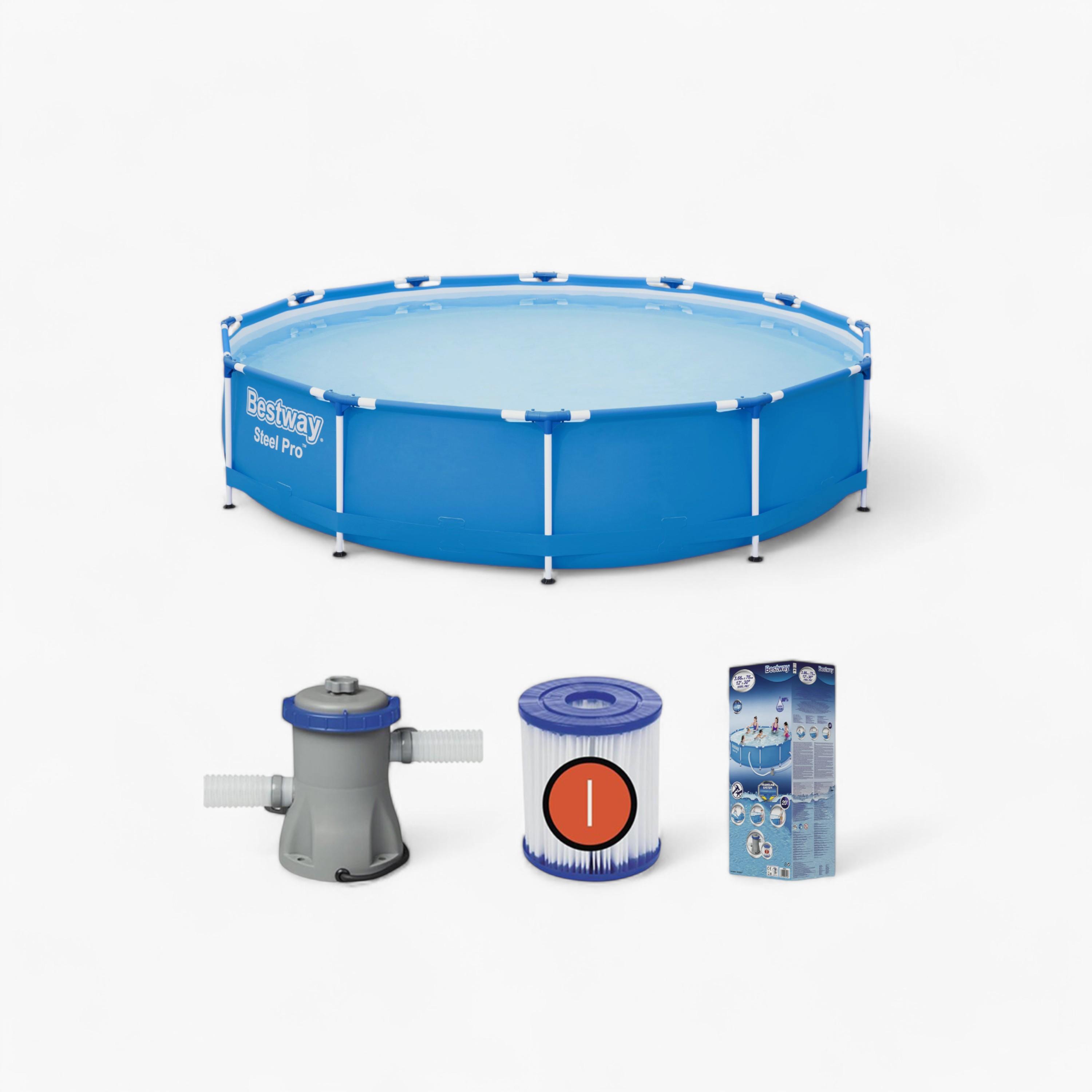 Bestway Steel Pro Pool Set, 366 x 76 cm-toys-outdoor-poolandbeach-floatsandboats-image-1